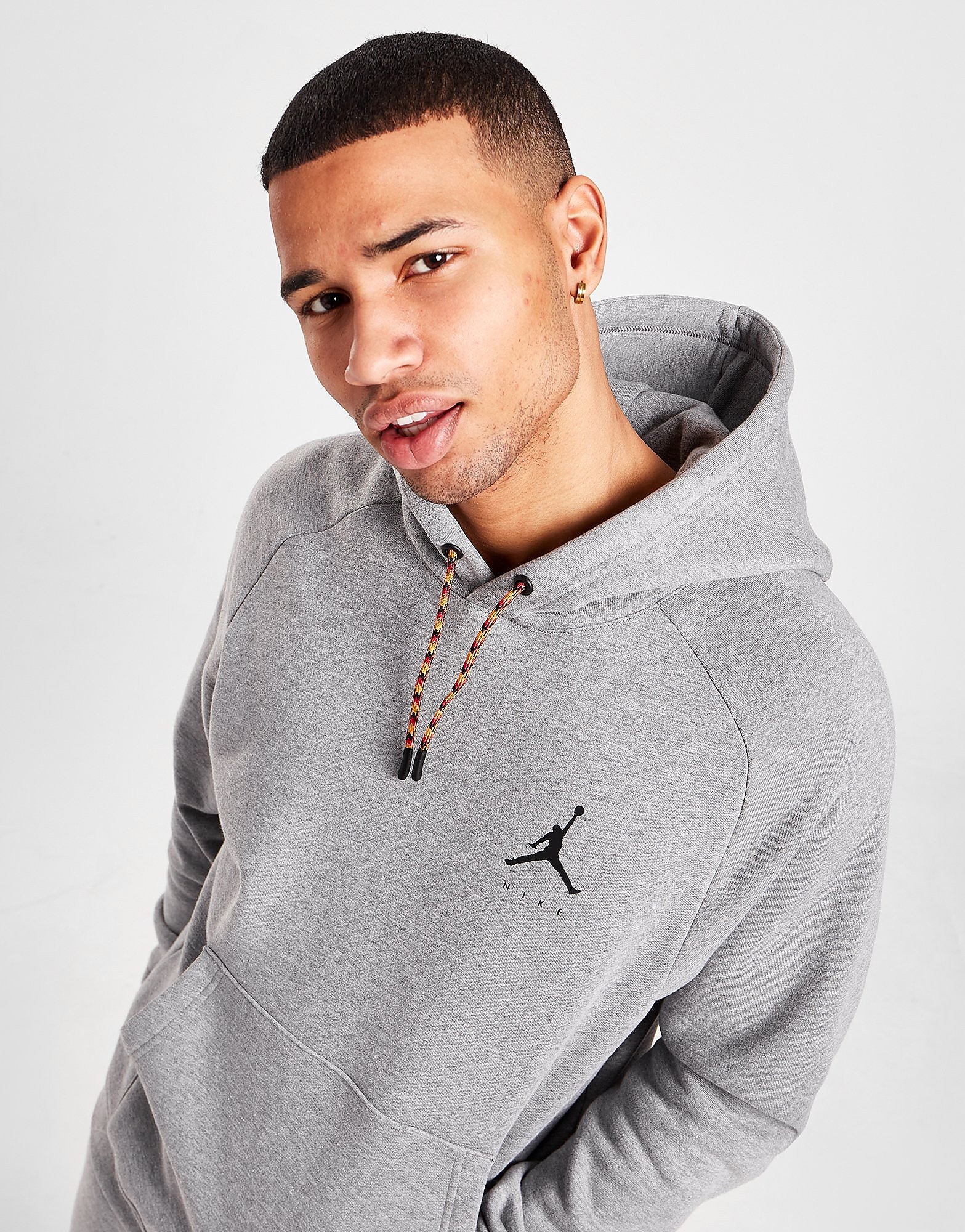 

Jordan Jumpman Pullover Hoodie - Carbon Heather - Mens, Carbon Heather