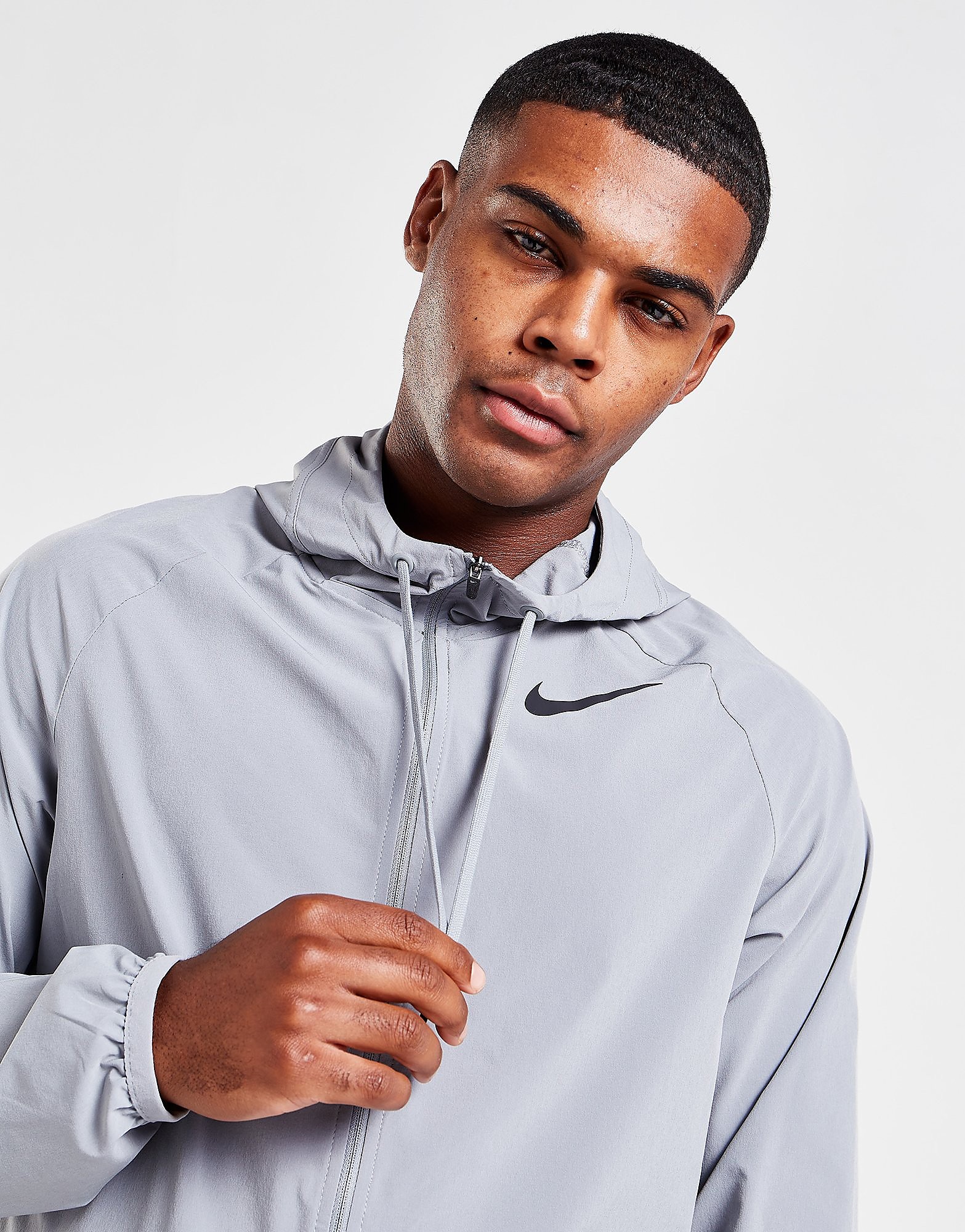

Nike Flex Vent Max Full Zip Hooded Jacket - Particle Grey/Iron Grey/Black/GRY - Mens, Particle Grey/Iron Grey/Black/GRY