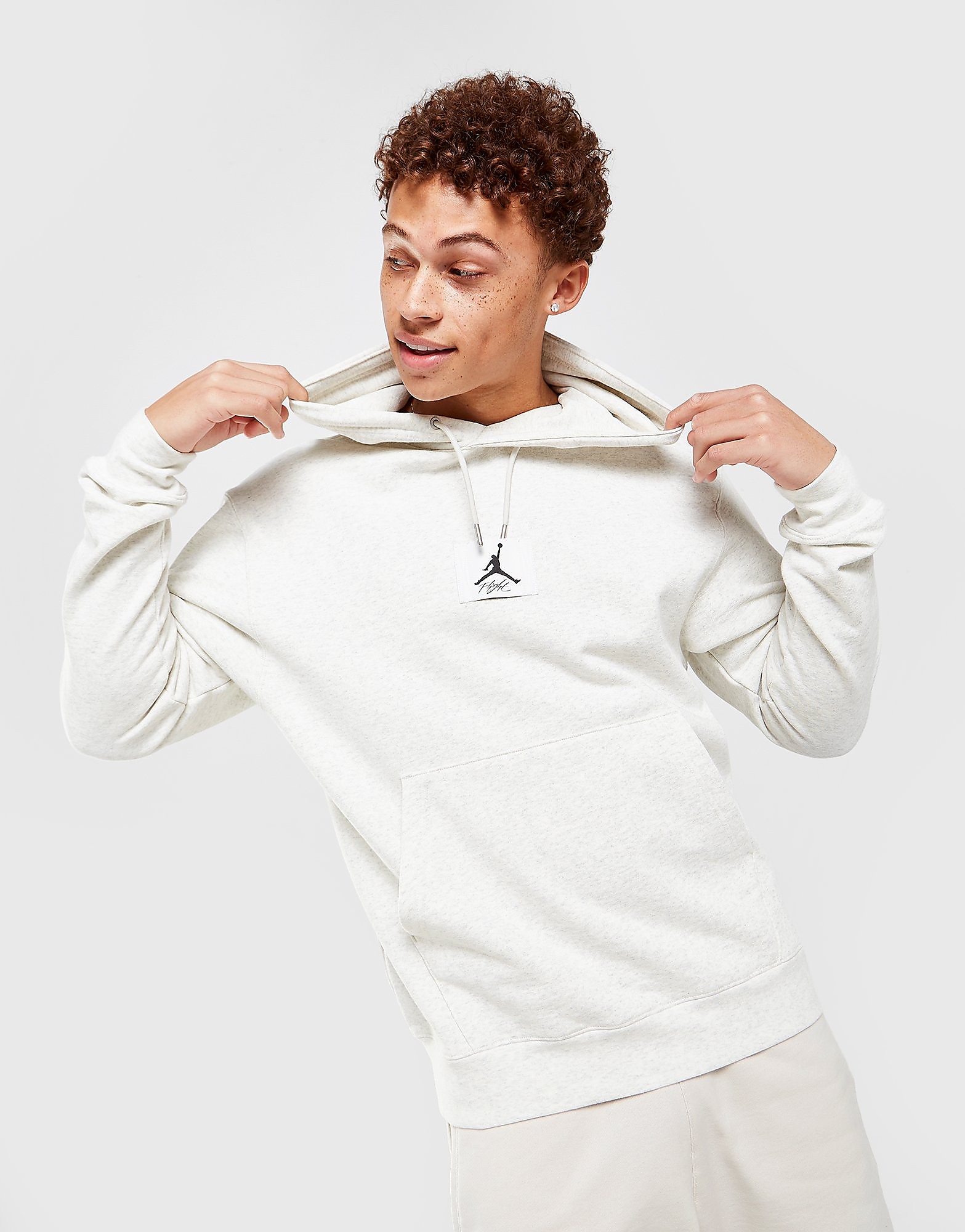 

Jordan Flight Overhead Hoodie - Cream - Mens, Cream