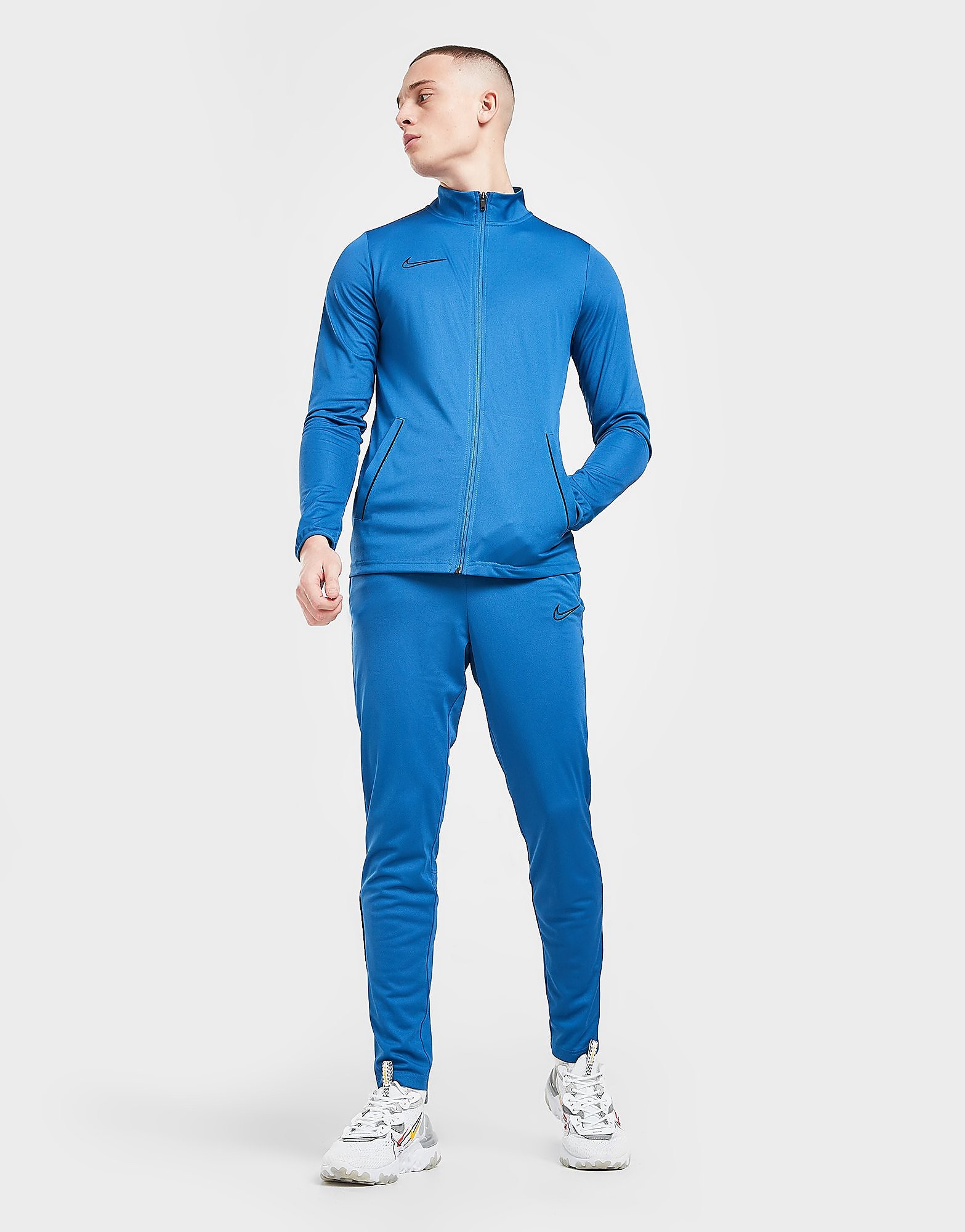 

Nike Academy Essential Tracksuit - Dark Marina Blue/Black/Black, Dark Marina Blue/Black/Black