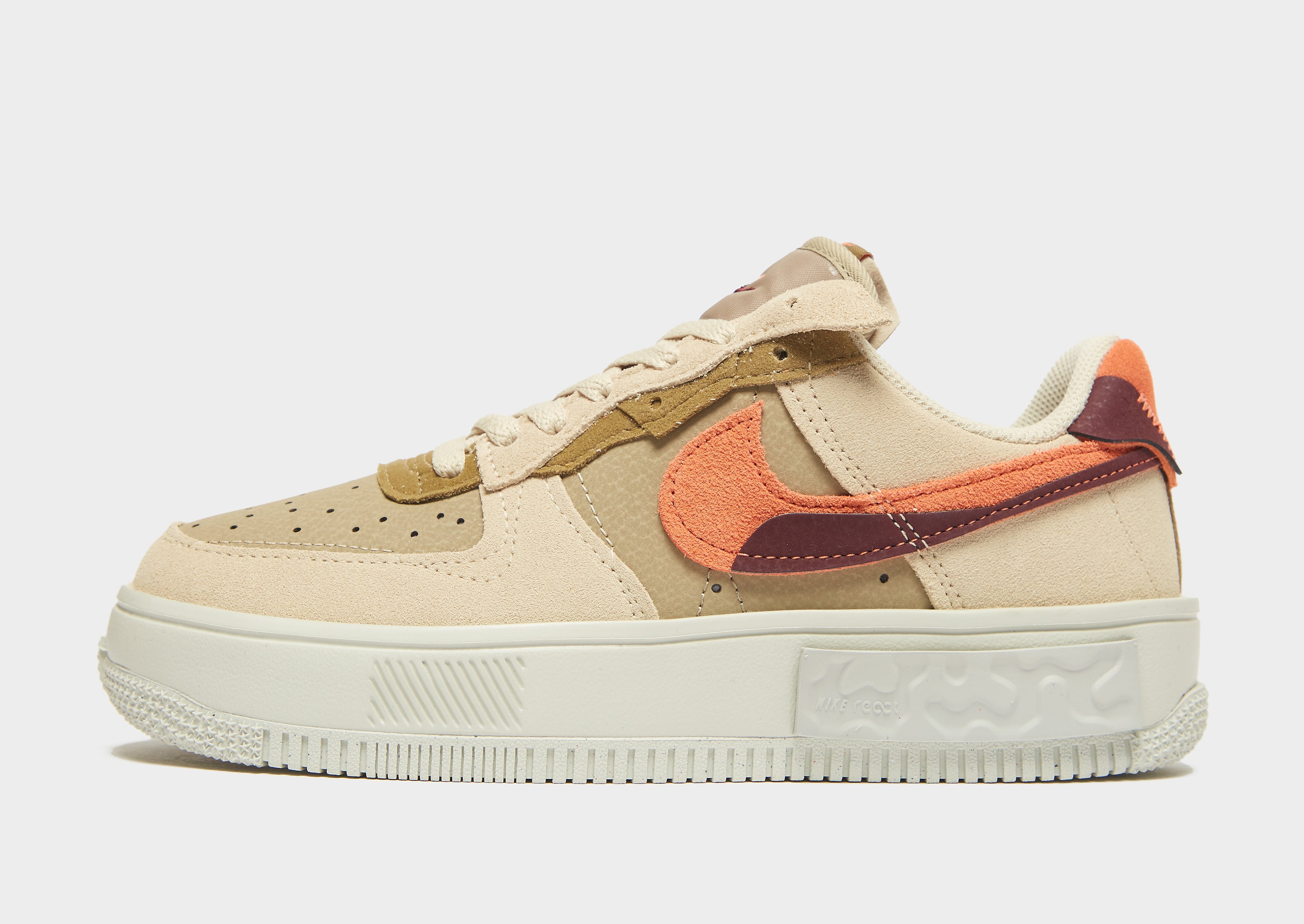 

Nike Air Force 1 Fontanka Women's - Rattan/Burgundy Crush/Khaki/Madder Root, Rattan/Burgundy Crush/Khaki/Madder Root