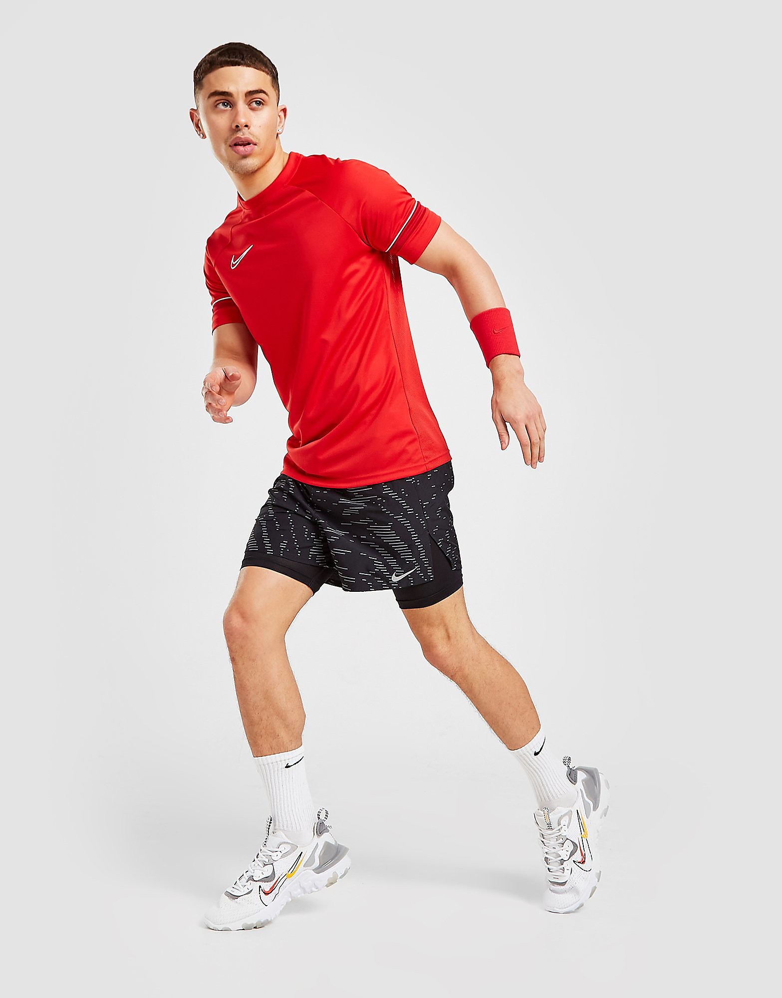 

Nike Run Division Flex Stride 2-in-1 5" Shorts - Black/Black - Mens, Black/Black