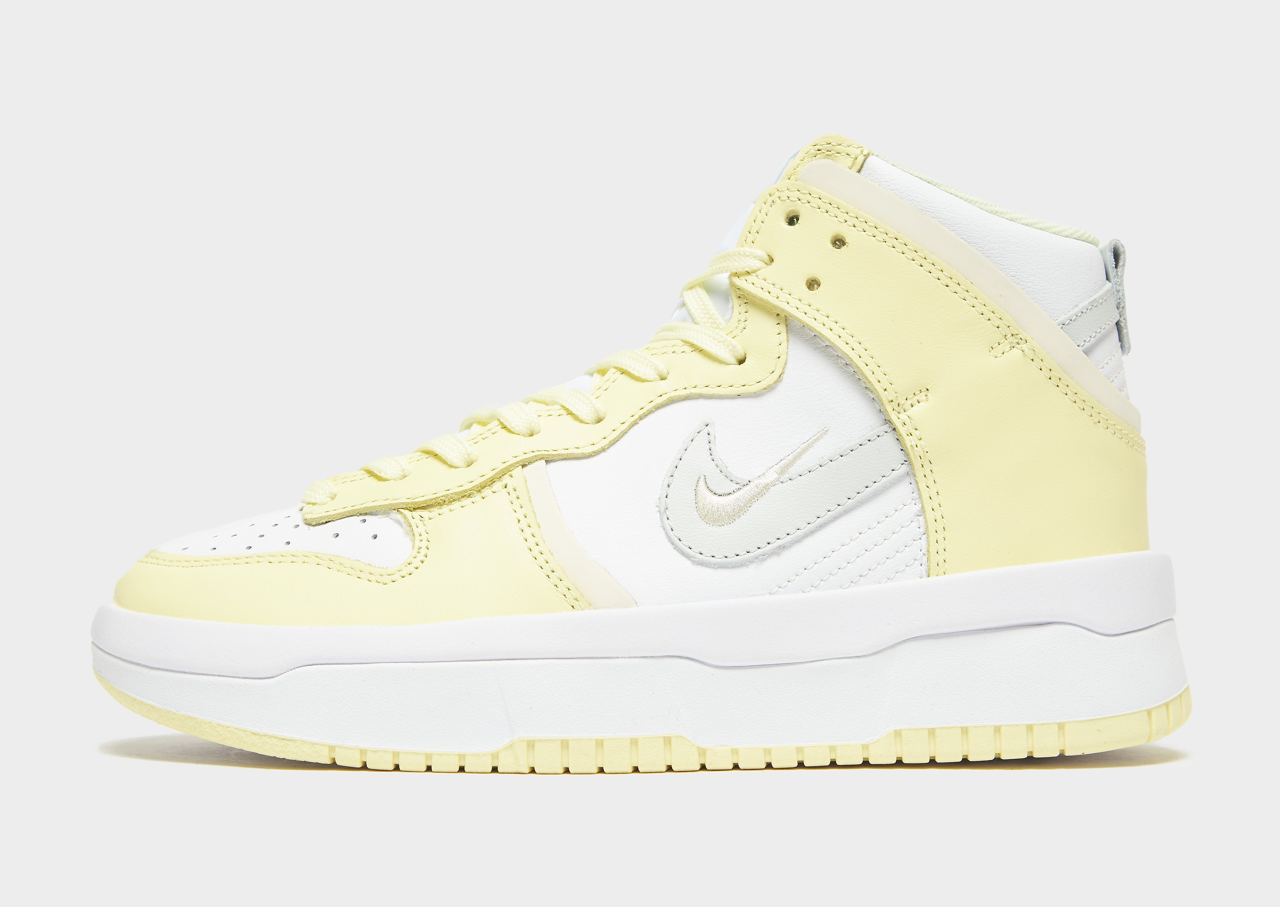

Nike Dunk High Up Women's - White, White