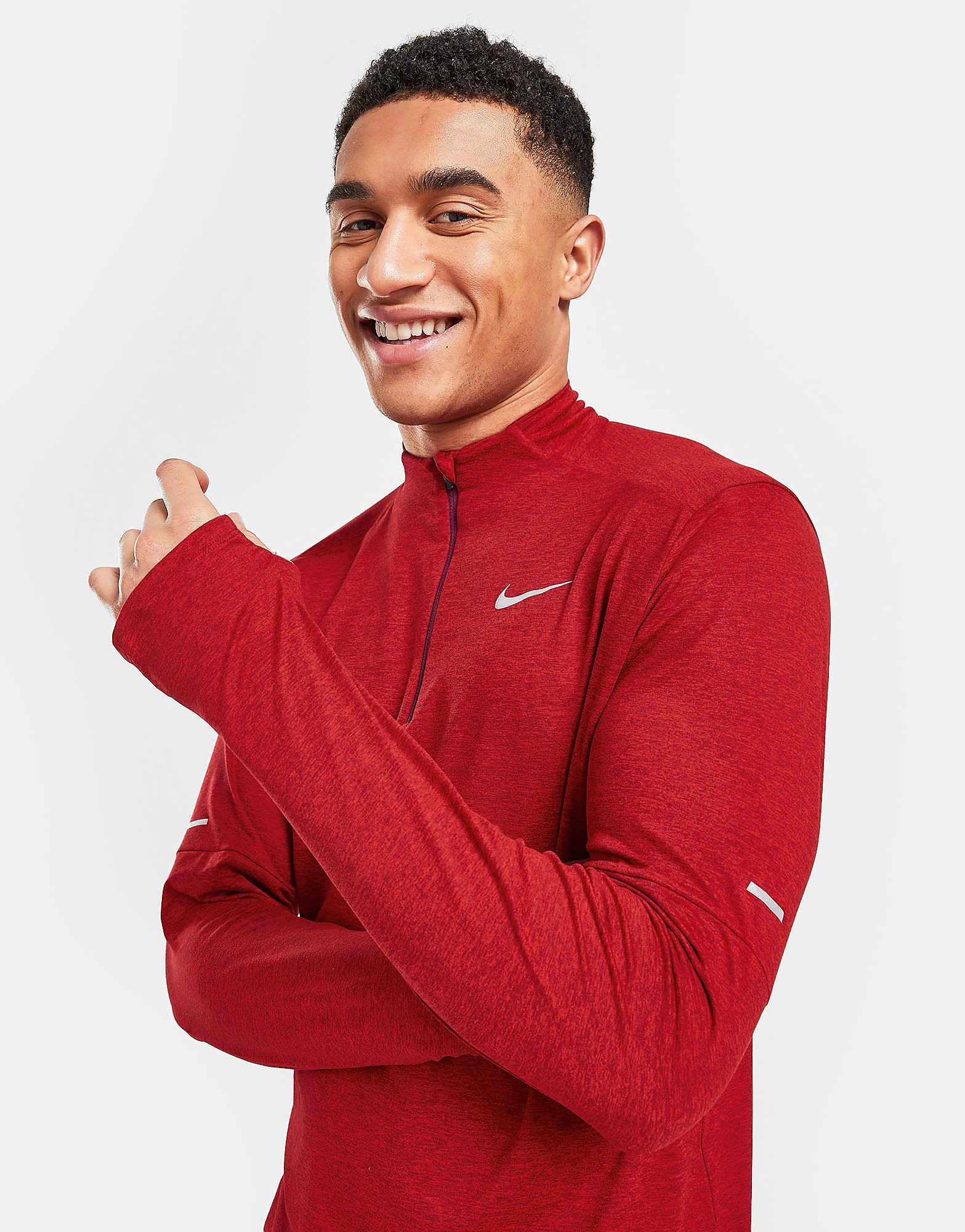 

Nike Element 1/2 Zip Running Top - Sangria/University Red - Mens, Sangria/University Red
