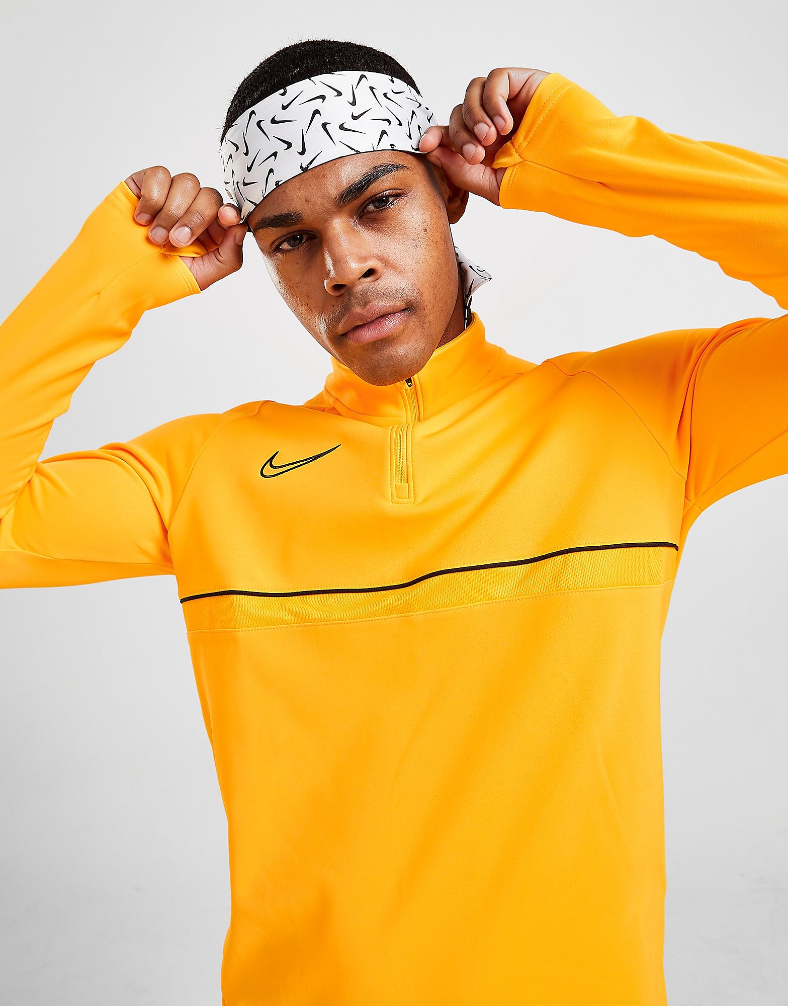 

Nike Academy 1/4 Zip Track Top - Laser Orange/Black/Laser Orange/Black - Mens, Laser Orange/Black/Laser Orange/Black
