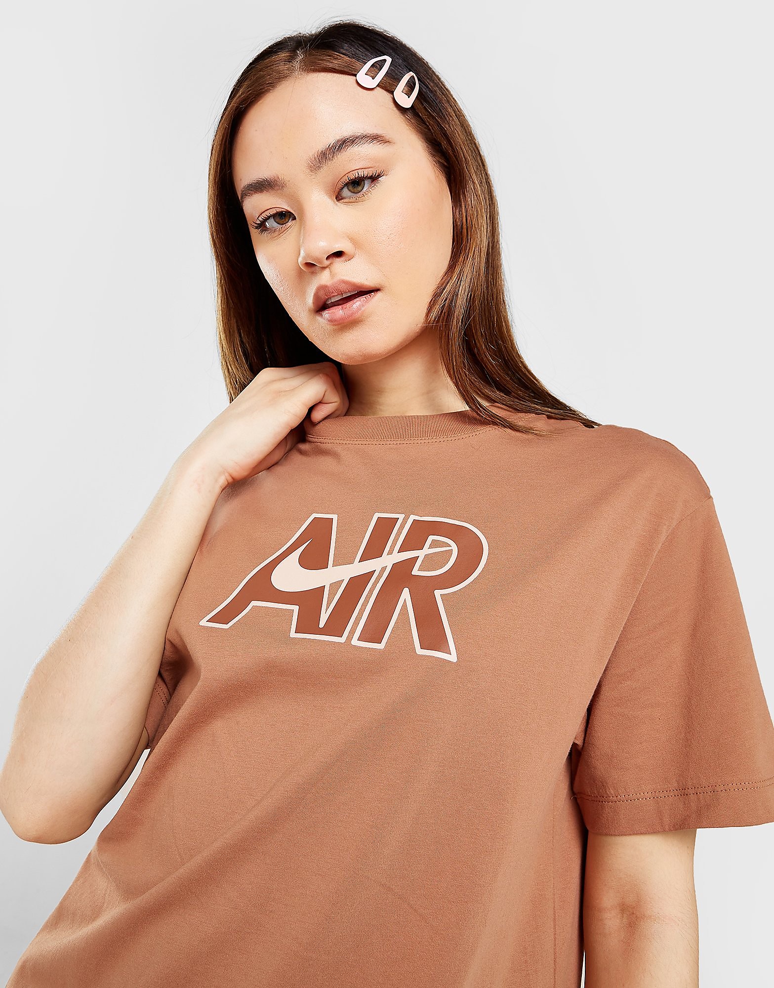 

Nike Air Boyfriend T-Shirt - Mineral Clay - Womens, Mineral Clay