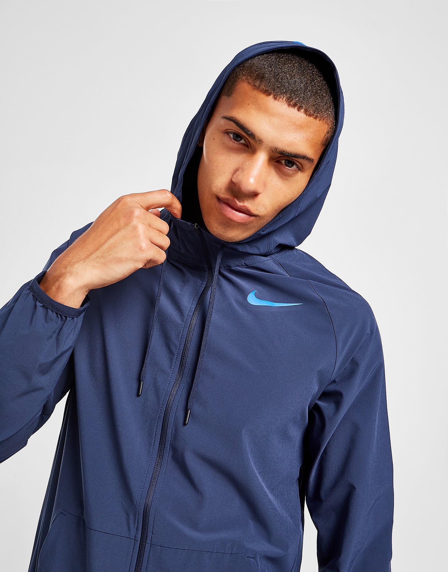 

Nike Flex Vent Max Full Zip Hooded Jacket - Obsidian/Game Royal/Game Royal - Mens, Obsidian/Game Royal/Game Royal