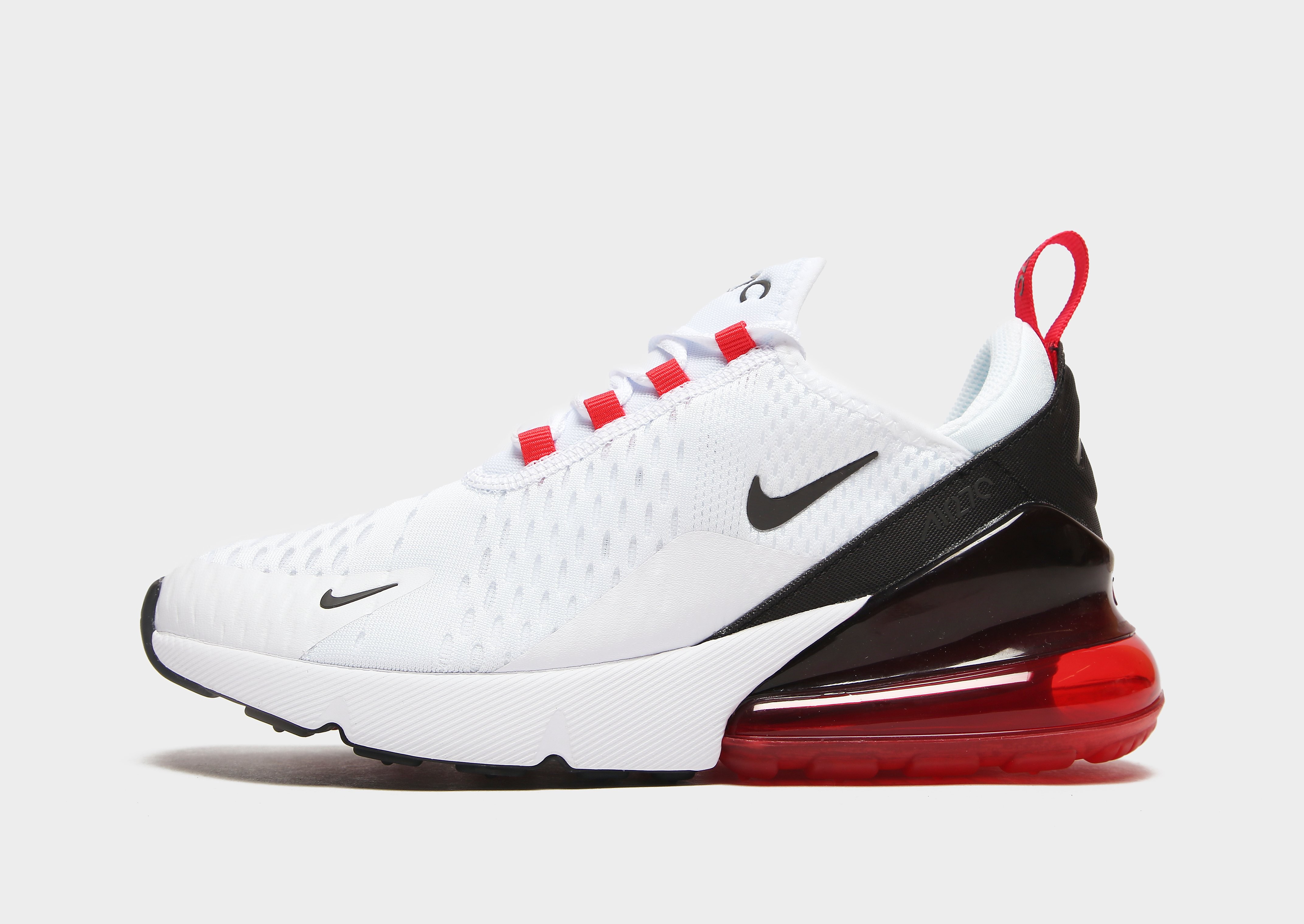 

Nike Air Max 270 Junior - White/Black/Siren Red/Medium Ash - Kids, White/Black/Siren Red/Medium Ash
