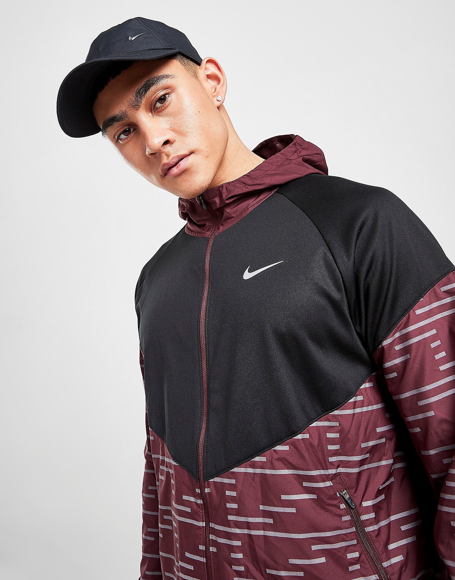 

Nike Run Division Reflective Jacket - Burgundy Crush/Black/Burgundy Crush - Mens, Burgundy Crush/Black/Burgundy Crush