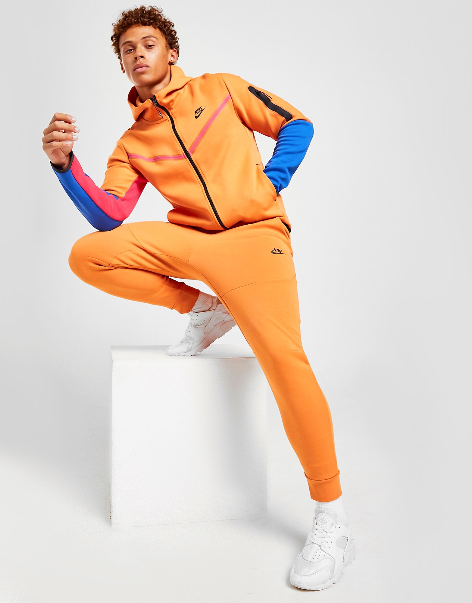 

Nike Tech Fleece Joggers - Orange - Mens, Orange