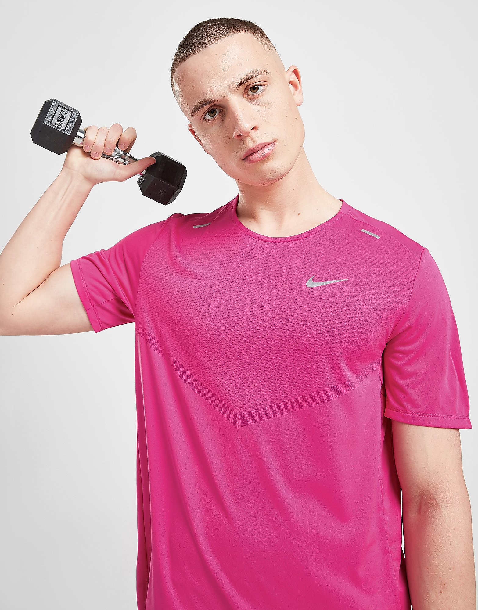 

Nike Rise 365 T-Shirt - Active Pink, Active Pink