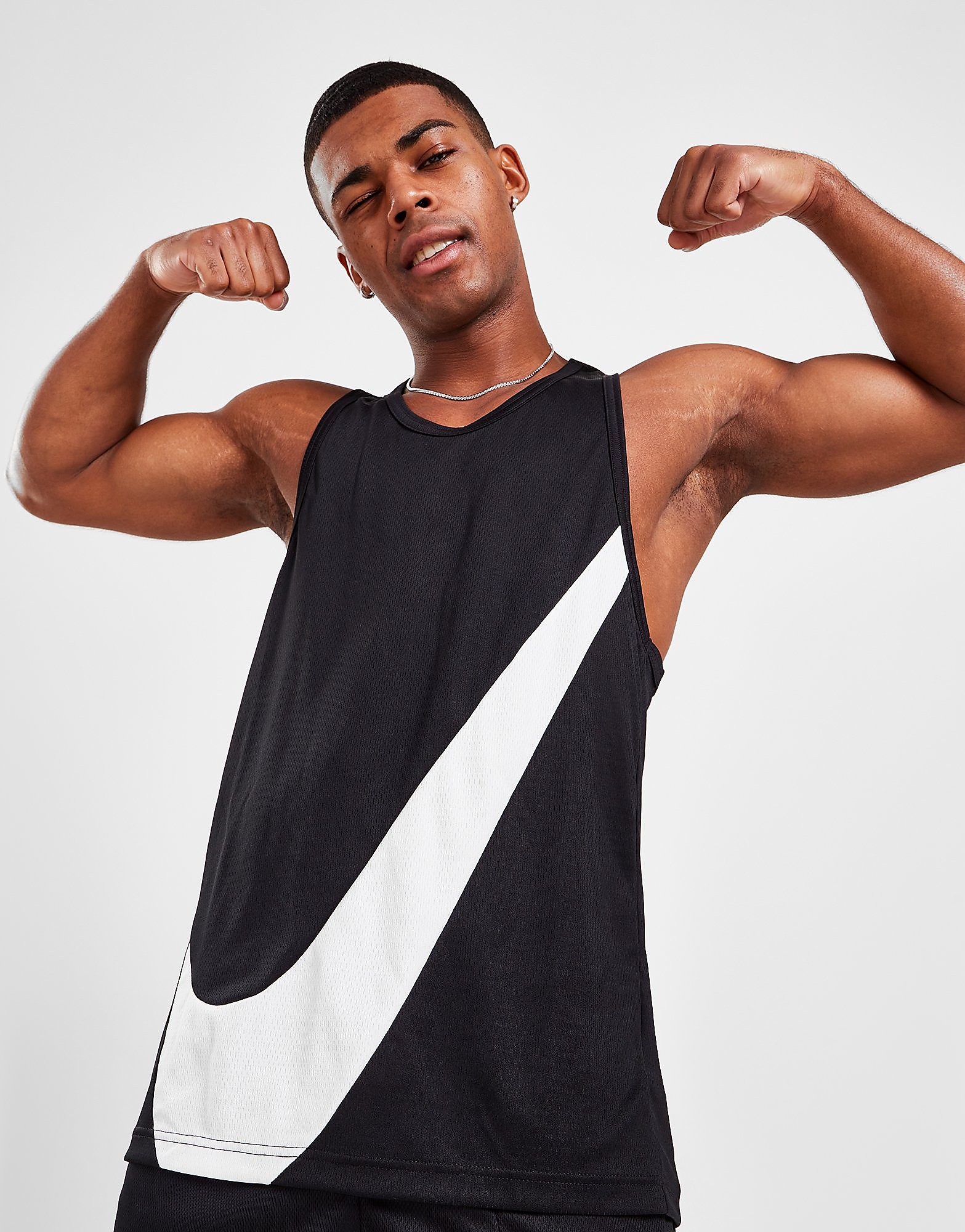 

Nike Basketball Core Tank Top - Black - Mens, Black