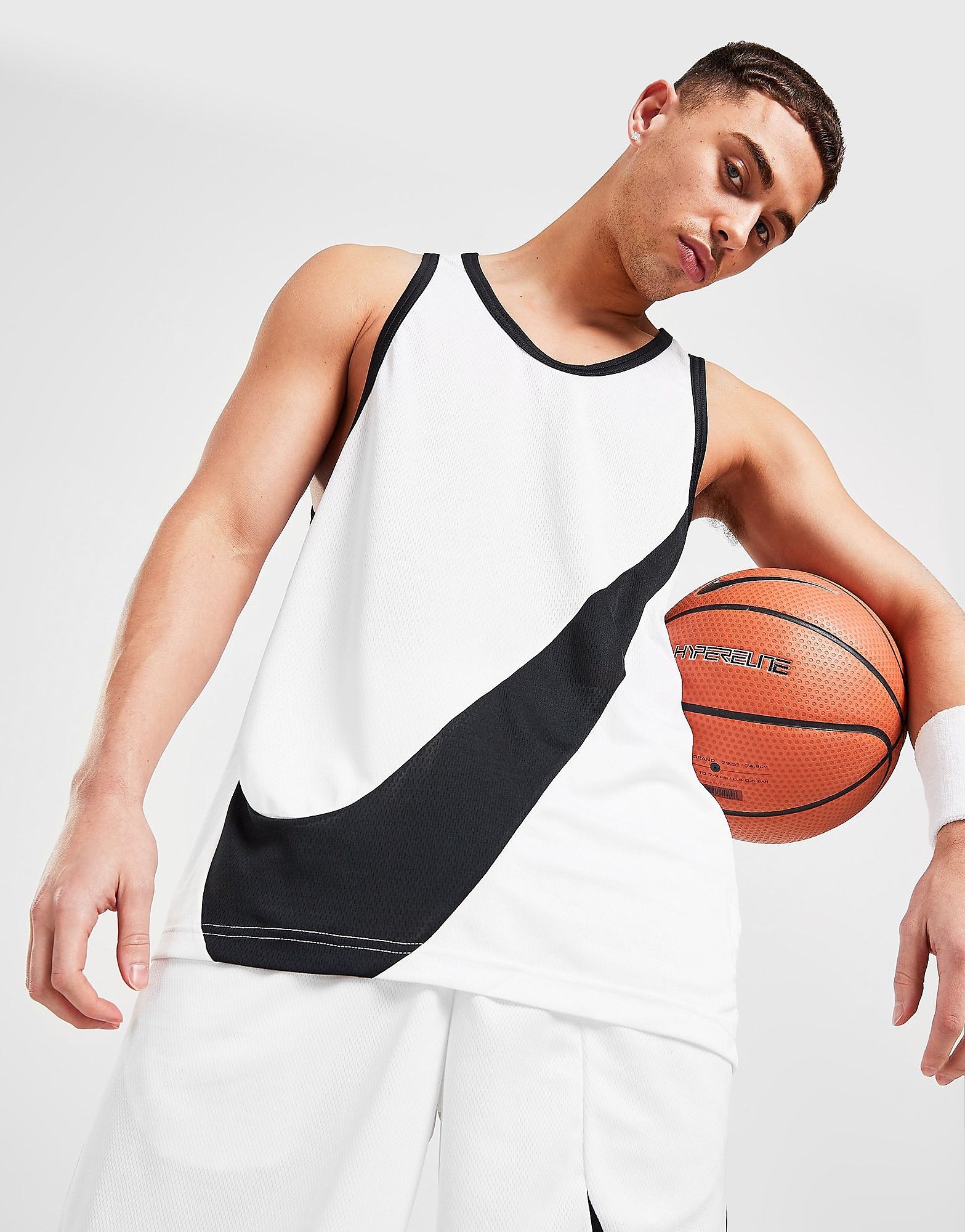 

Nike Basketball Core Tank Top - White - Mens, White