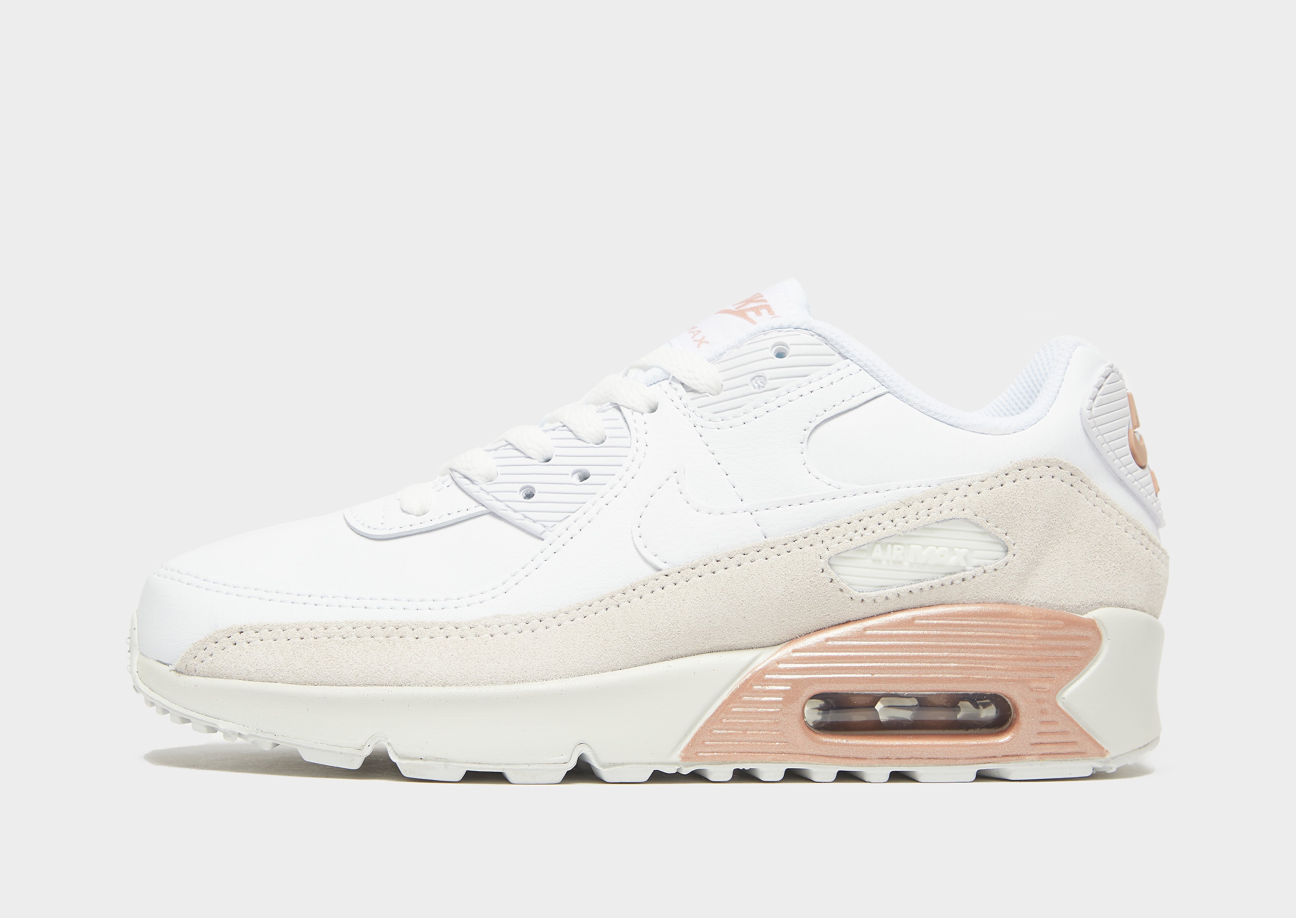 

Nike Air Max 90 Leather Junior - WHITE - Kids, WHITE