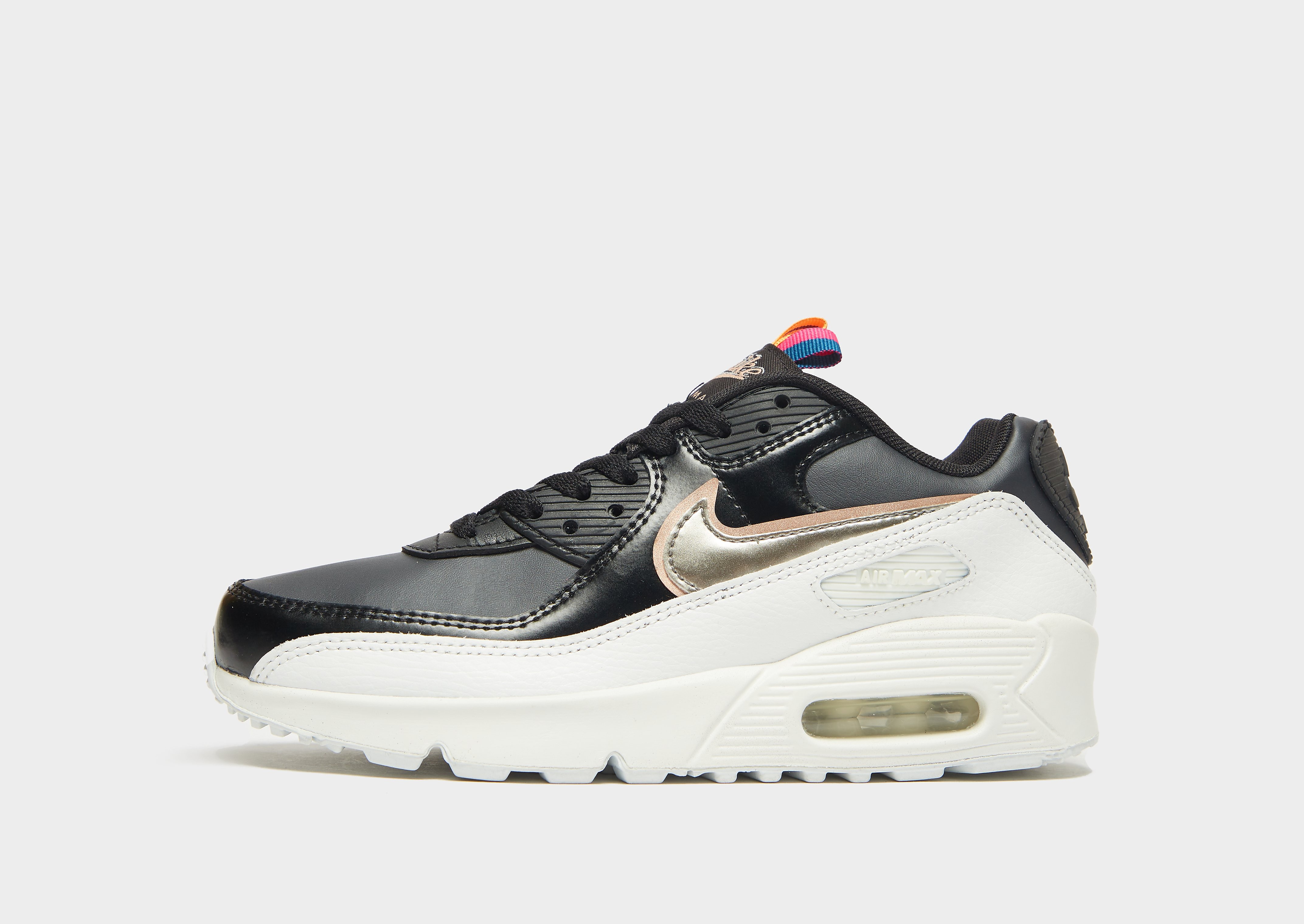 

Nike Air Max 90 Leather Junior - BLACK - Kids, BLACK