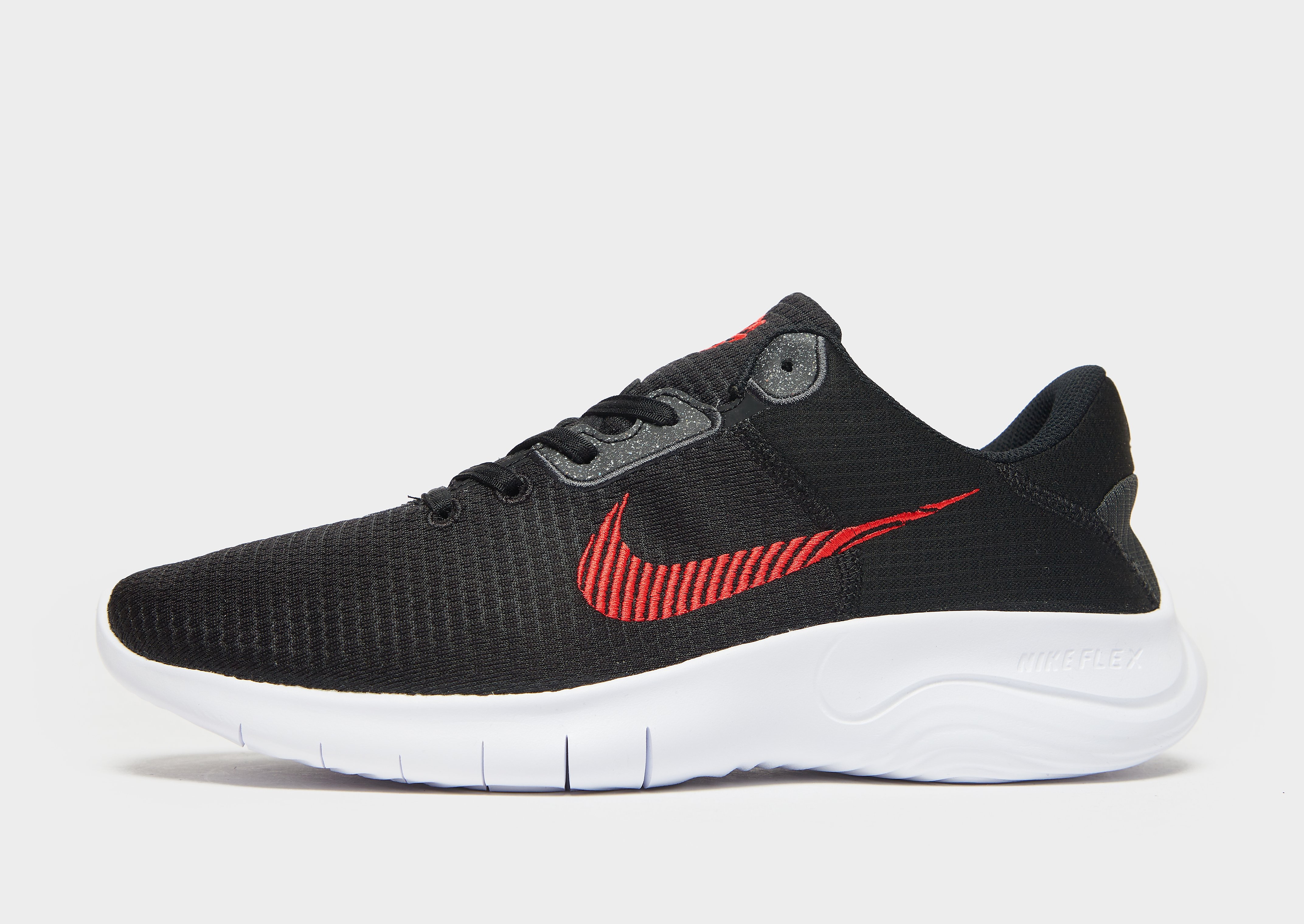 

Nike Flex Experience 11 - Black/Dark Smoke Grey/White/Siren Red - Mens, Black/Dark Smoke Grey/White/Siren Red