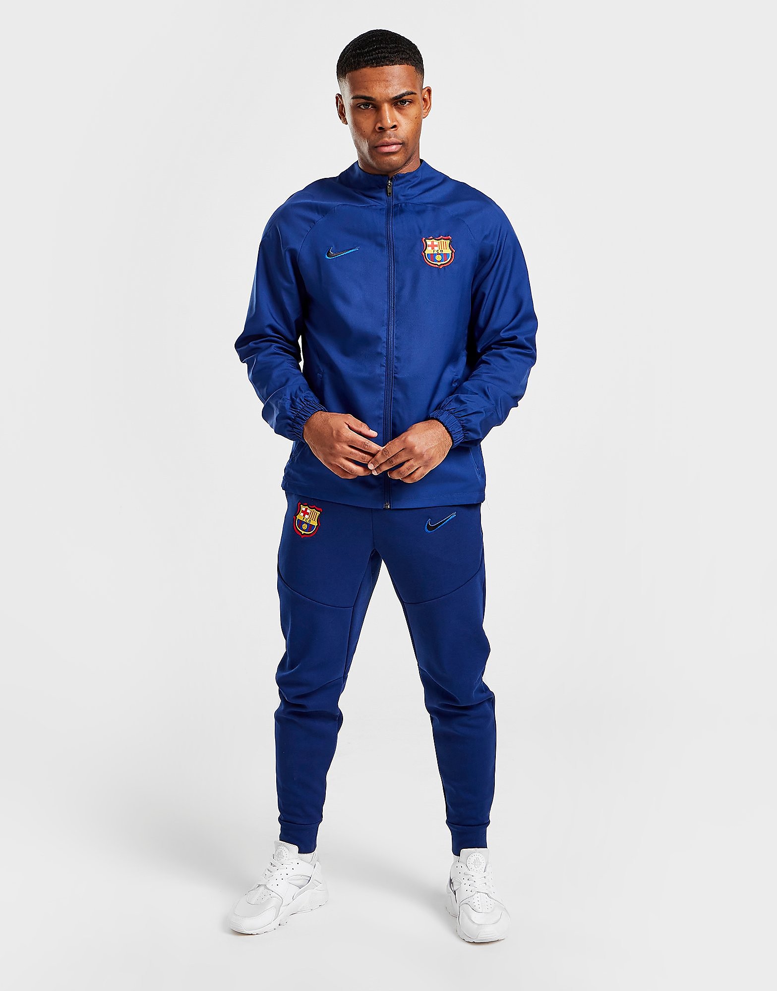 

Nike FC Barcelona Tech Joggers - Blue Void/Game Royal/University Red/Black - Mens, Blue Void/Game Royal/University Red/Black