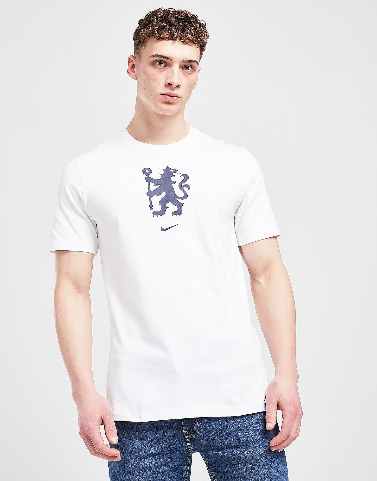 

Nike Chelsea FC Voice T-Shirt - White - Mens, White