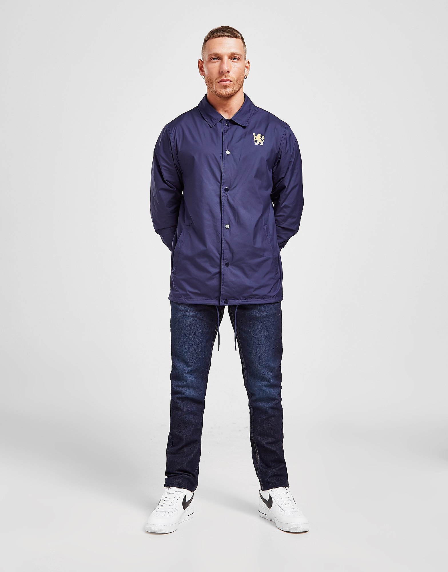 

Nike Chelsea FC Shield Jacket - Blackened Blue/Jersey Gold - Mens, Blackened Blue/Jersey Gold