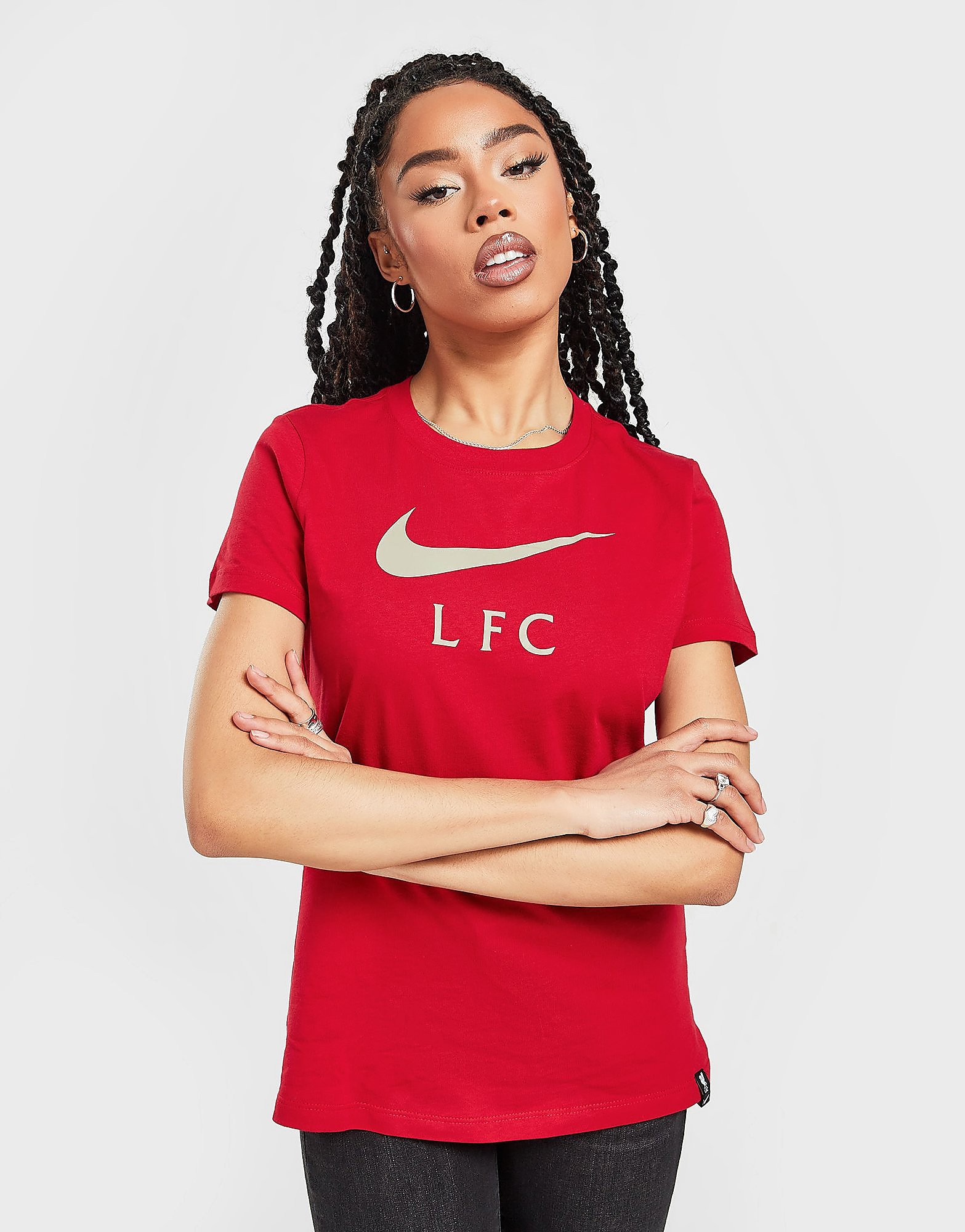 

Nike Liverpool FC Club T-Shirt - Gym Red - Womens, Gym Red