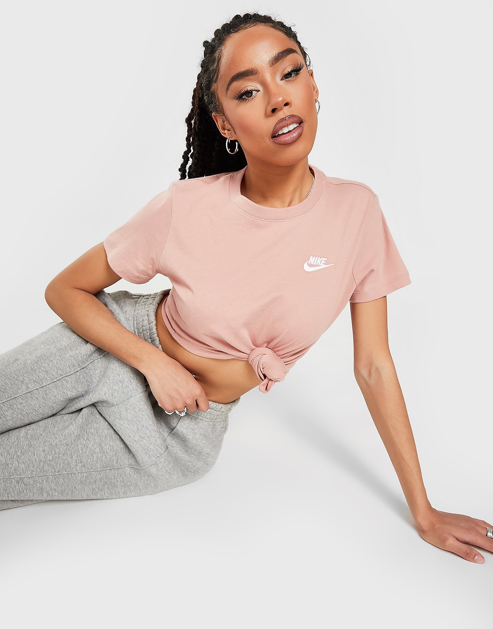 

Nike Essential Short Sleeve T-Shirt - Pink - Womens, Pink