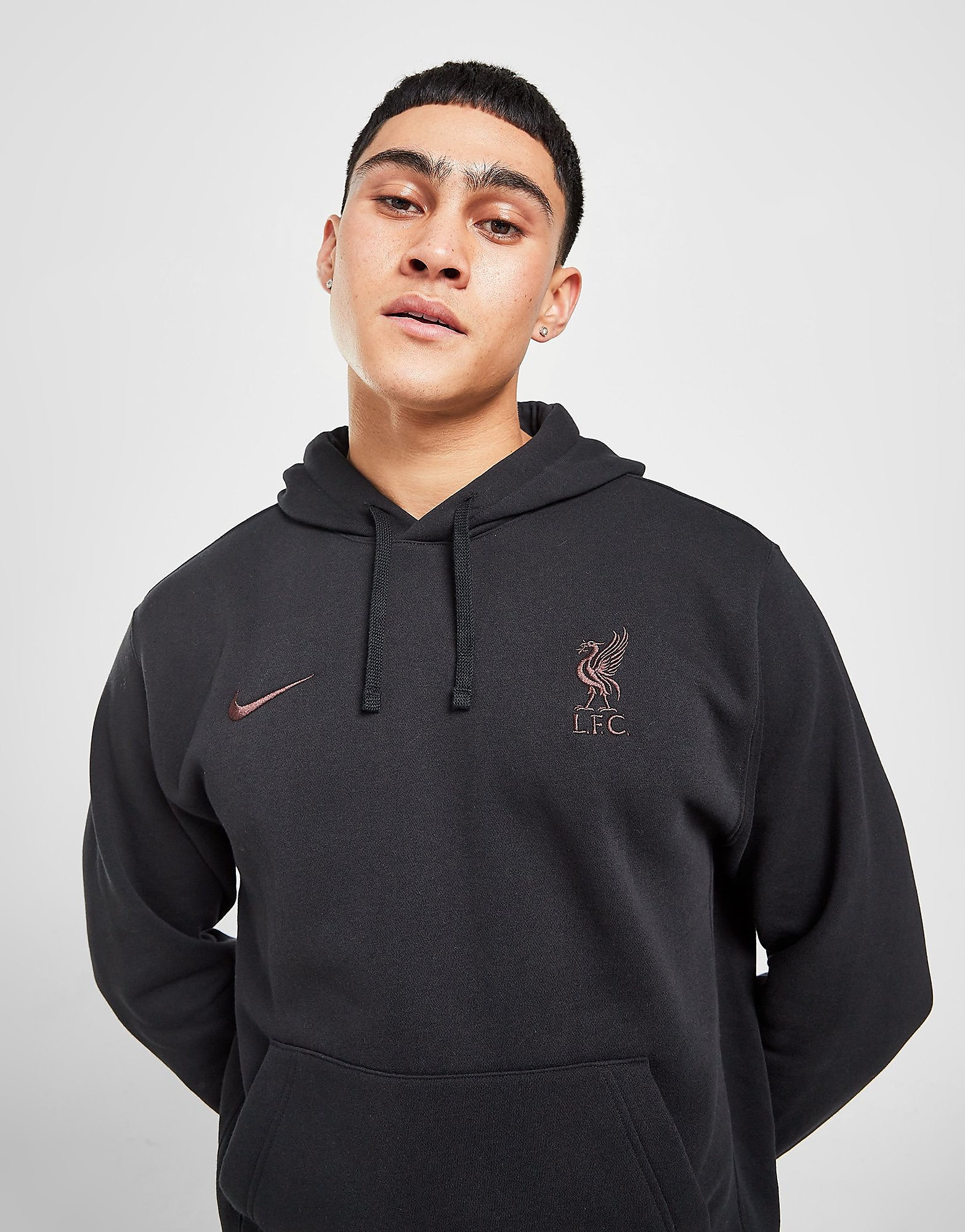 

Nike Liverpool FC Pullover Hoodie - Black/Mystic Stone - Mens, Black/Mystic Stone
