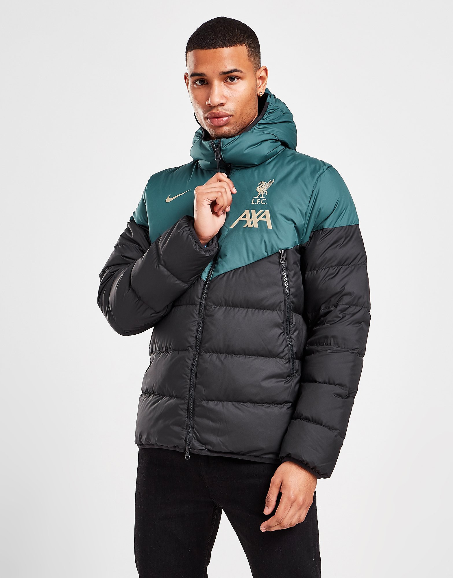 

Nike Liverpool FC Therma-FIT Jacket - Dark Atomic Teal/Black/Mystic Stone - Mens, Dark Atomic Teal/Black/Mystic Stone