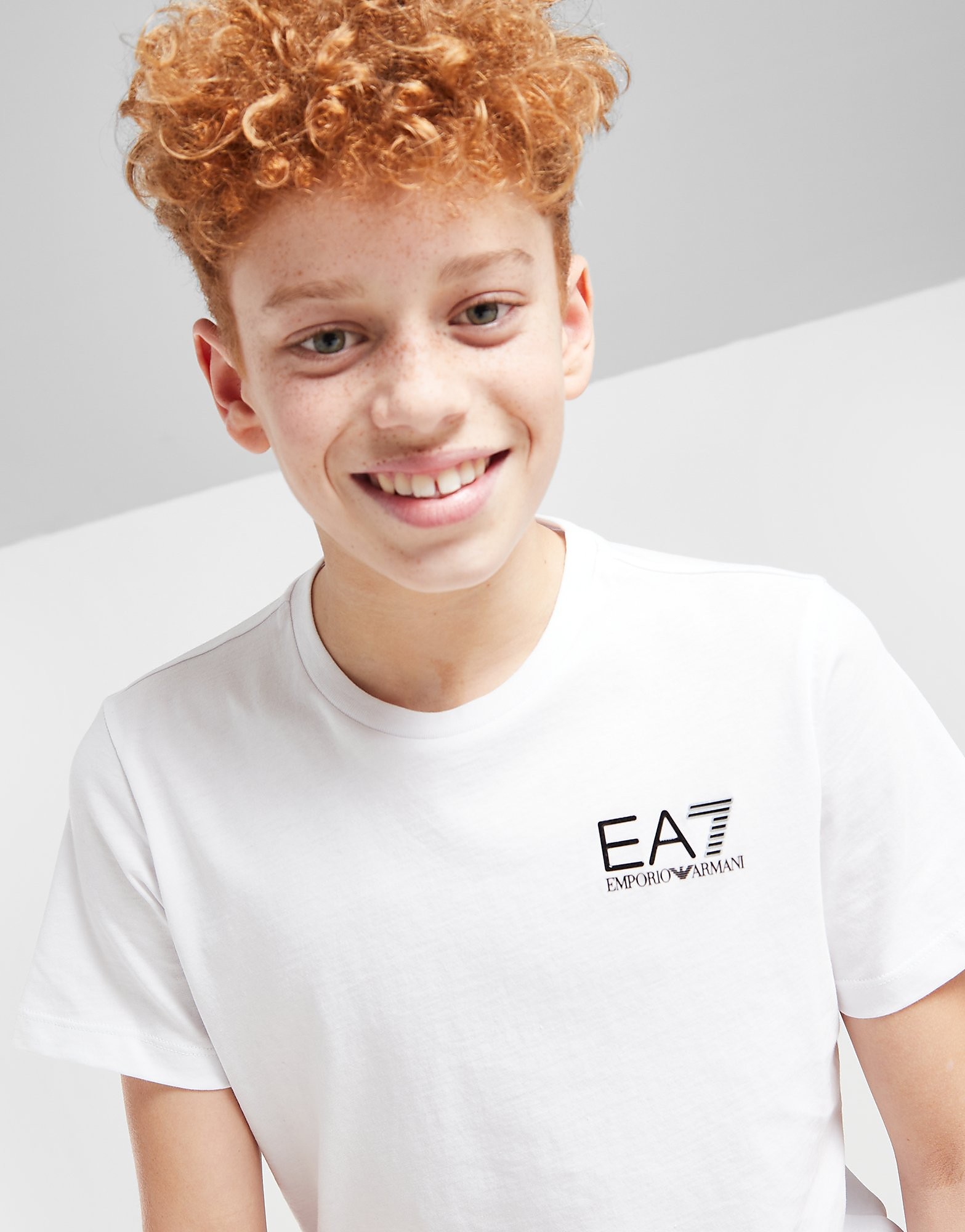 

Emporio Armani EA7 Core Identity T-Shirt Junior - White - Kids, White