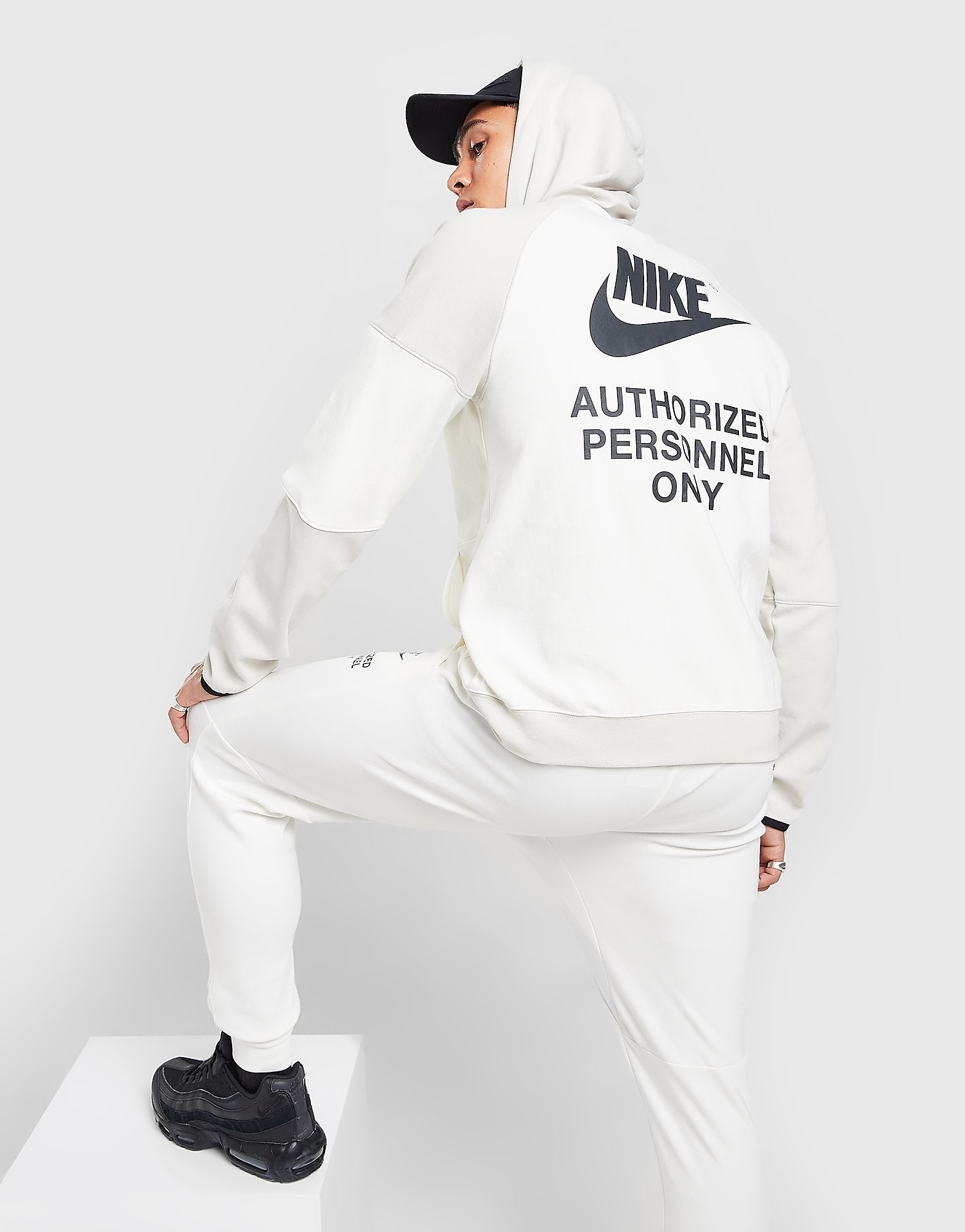

Nike Authorized Personnel Full Zip Hoodie - White - Mens, White