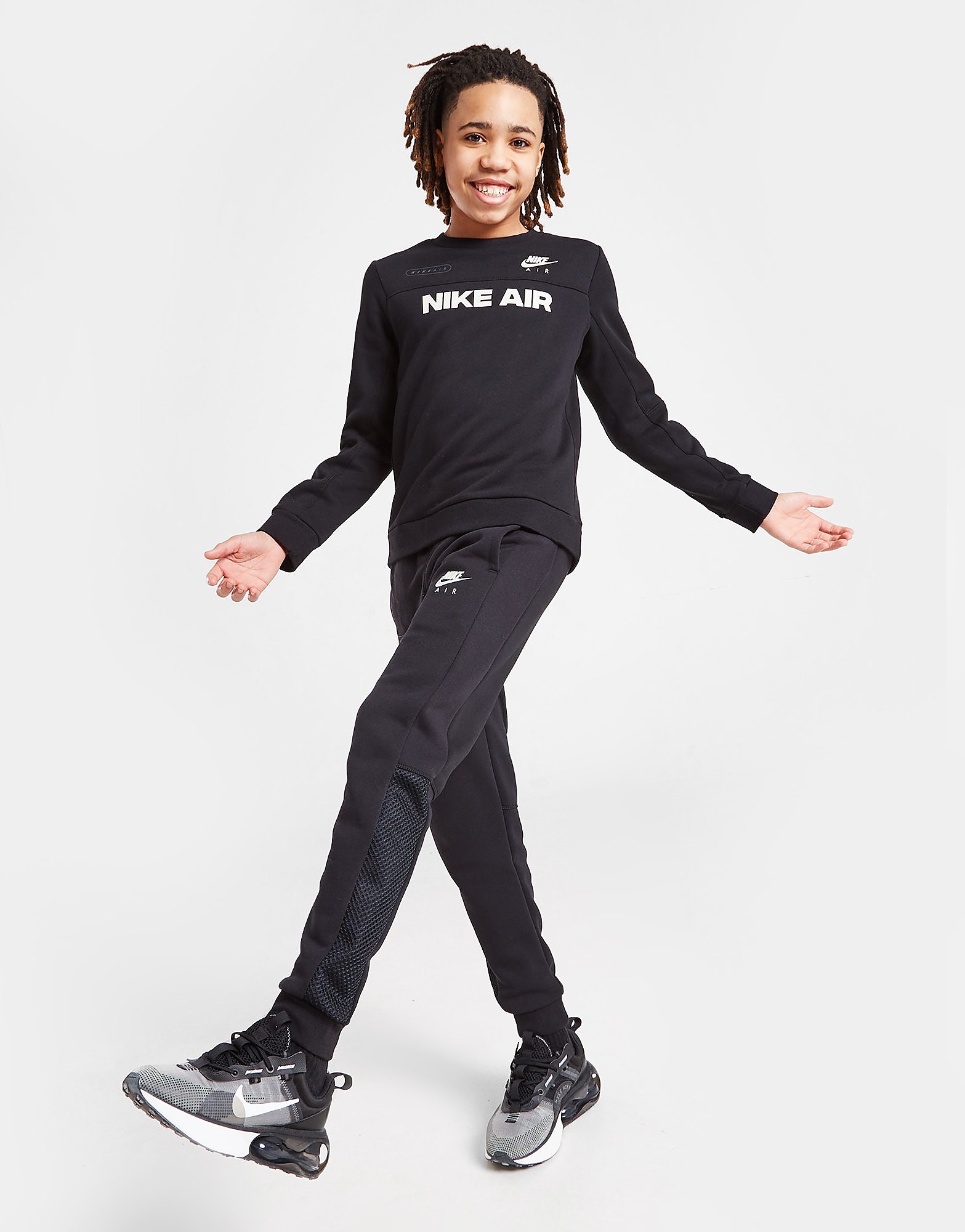 

Nike Air Joggers Junior - Black/Black/Light Bone - Kids, Black/Black/Light Bone
