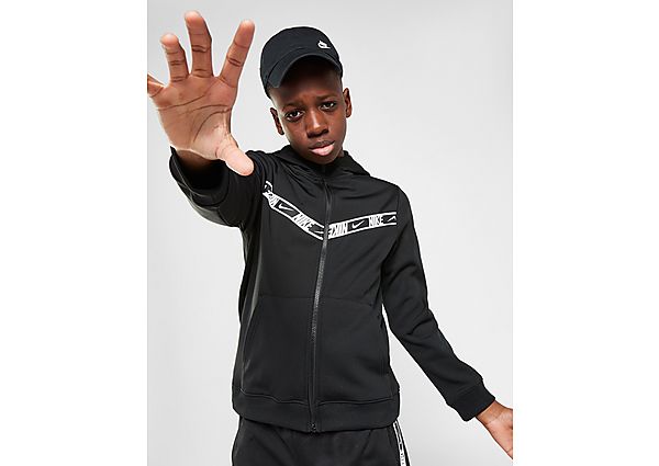 Nike Sweat à capuche entièrement zippé Nike Sportswear pour Garçon plus âgé - Black/Black/White, Black/Black/White