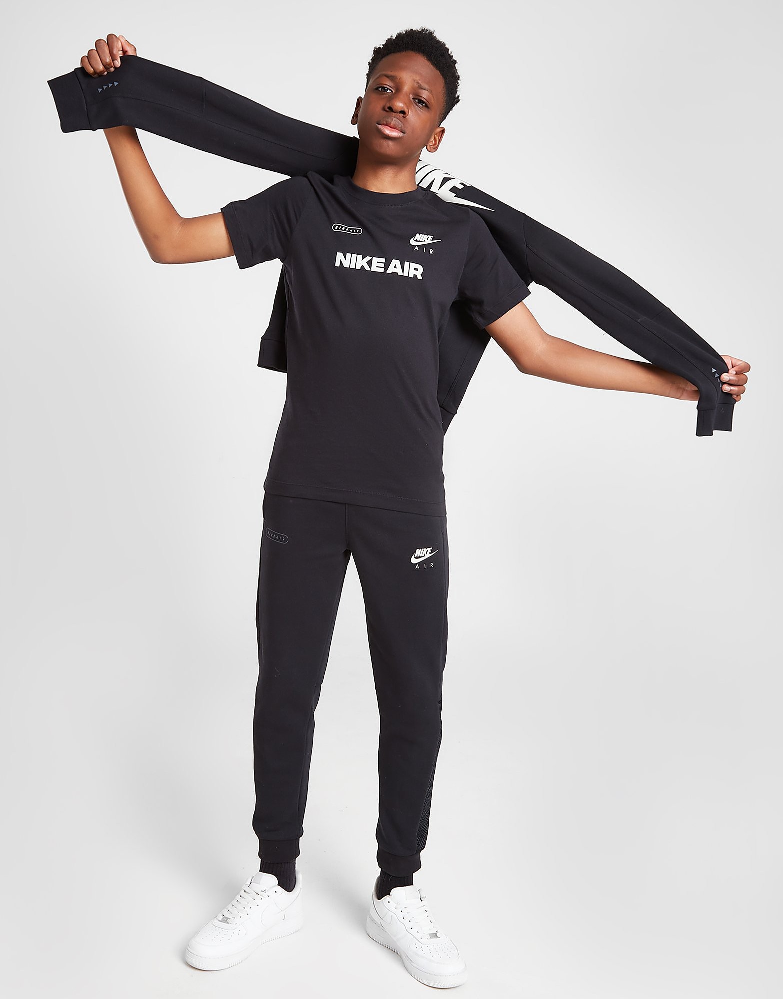 

Nike Air T-Shirt Junior - Black - Kids, Black