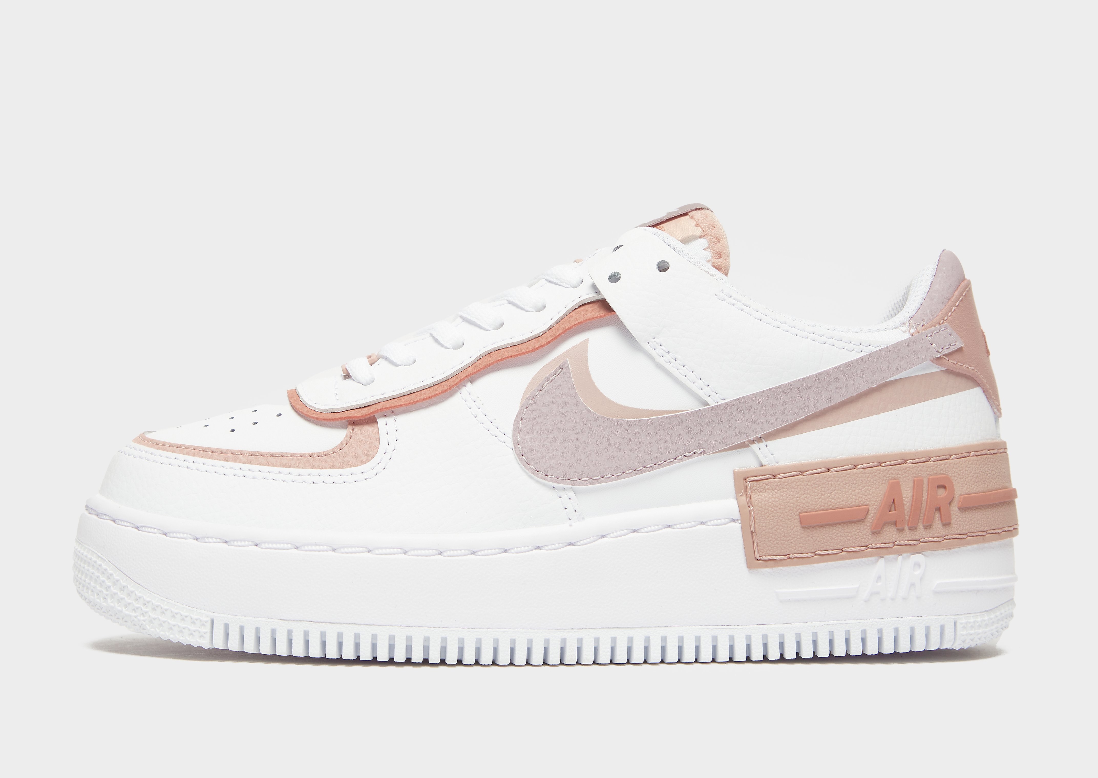 Nike Air Force 1 Shadow Women's - WHITE, WHITE