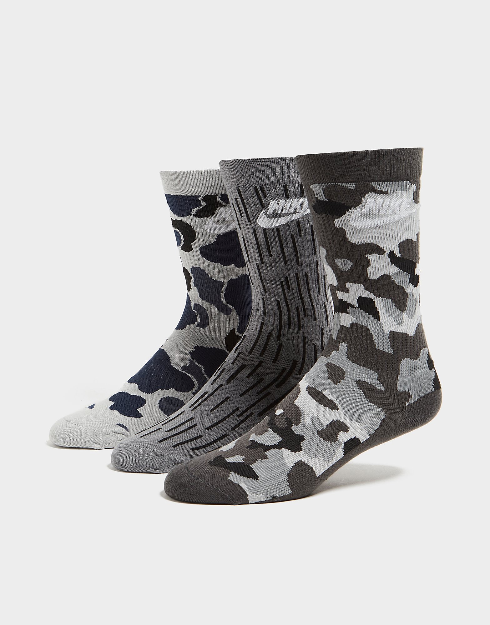 

Nike 3-Pack Everyday Essential Crew Socks - Grey - Womens, Grey
