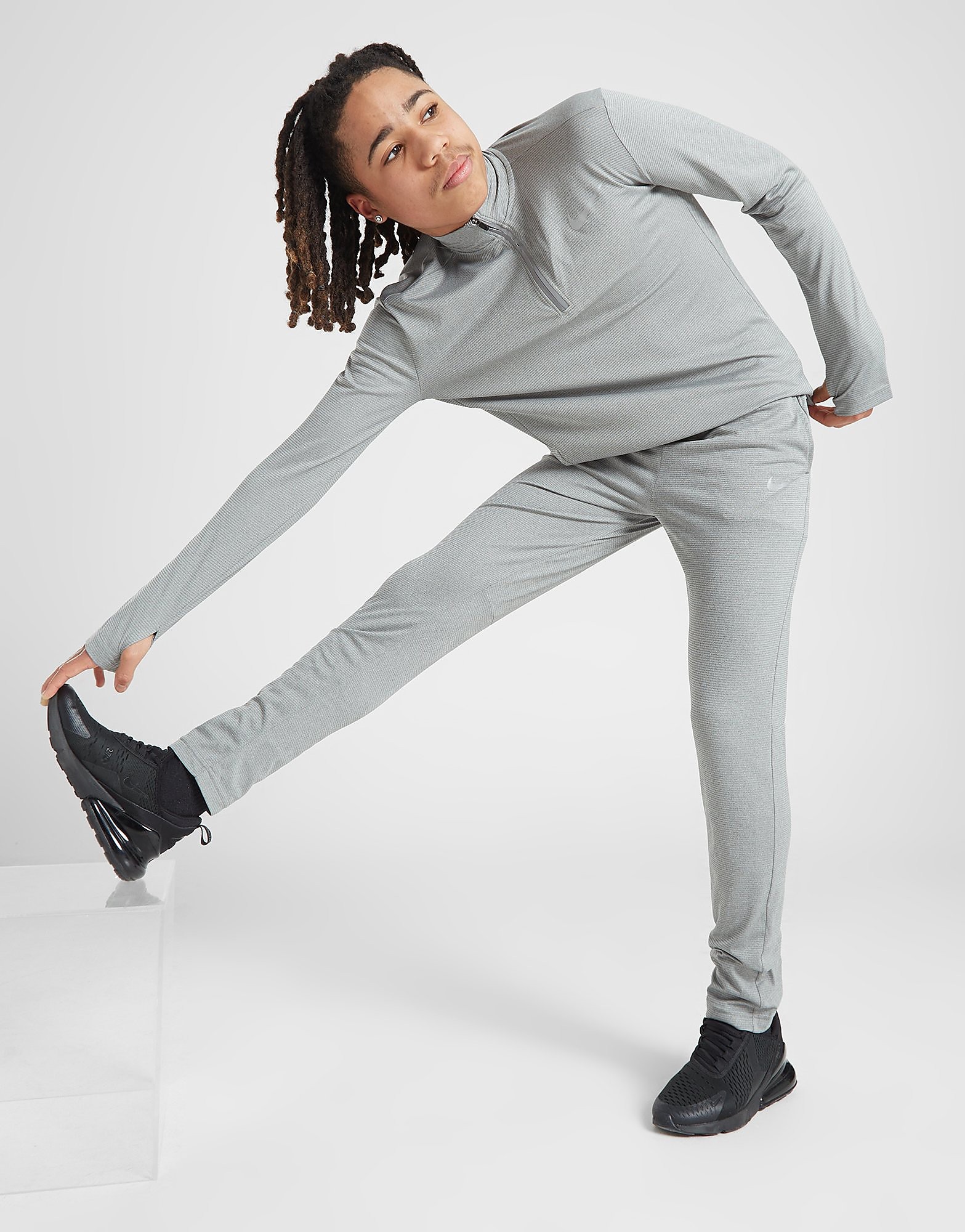 

Nike Poly Track Pants Junior - Carbon Heather - Kids, Carbon Heather
