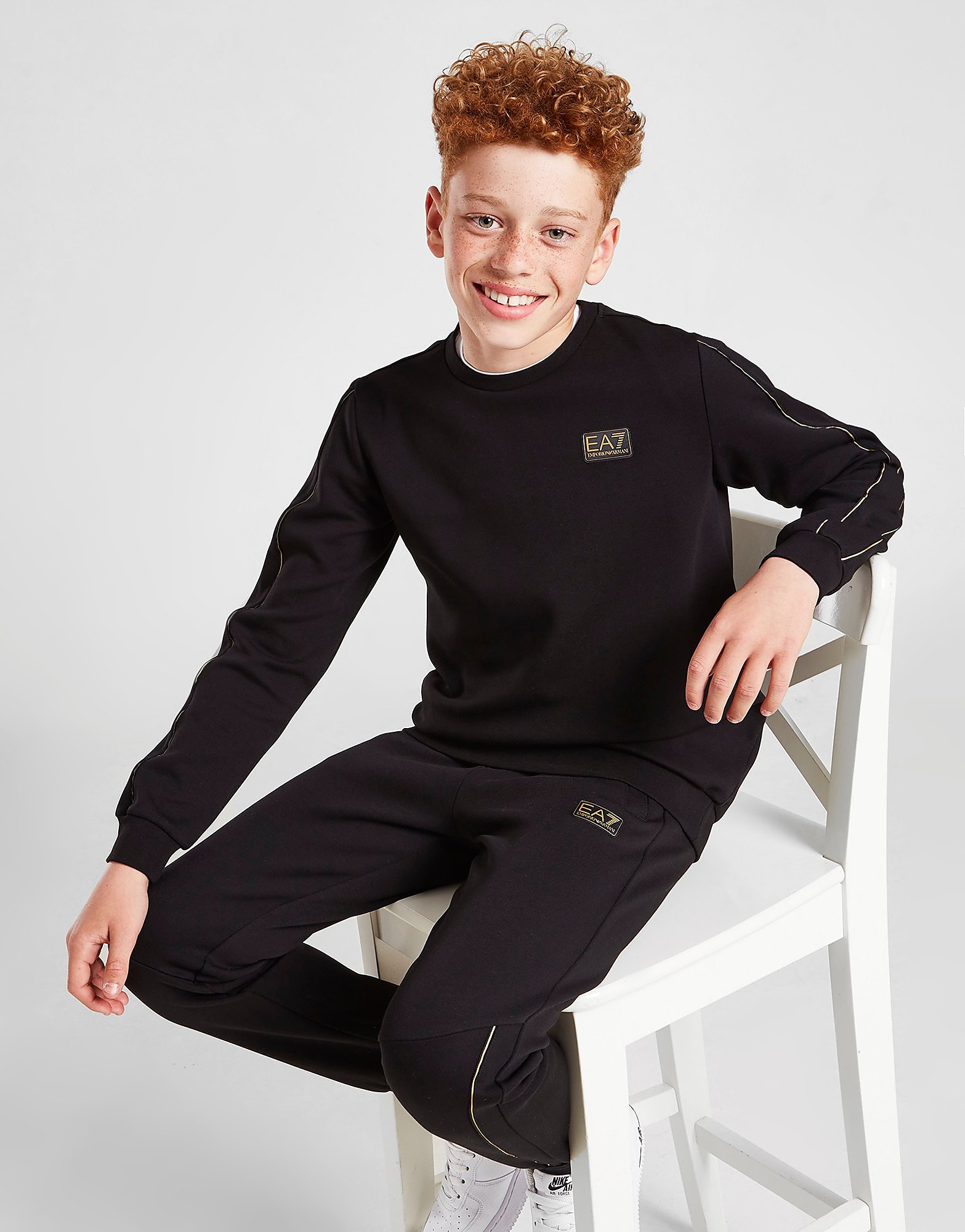 

Emporio Armani EA7 Premium Sweatshirt Junior - Black - Kids, Black