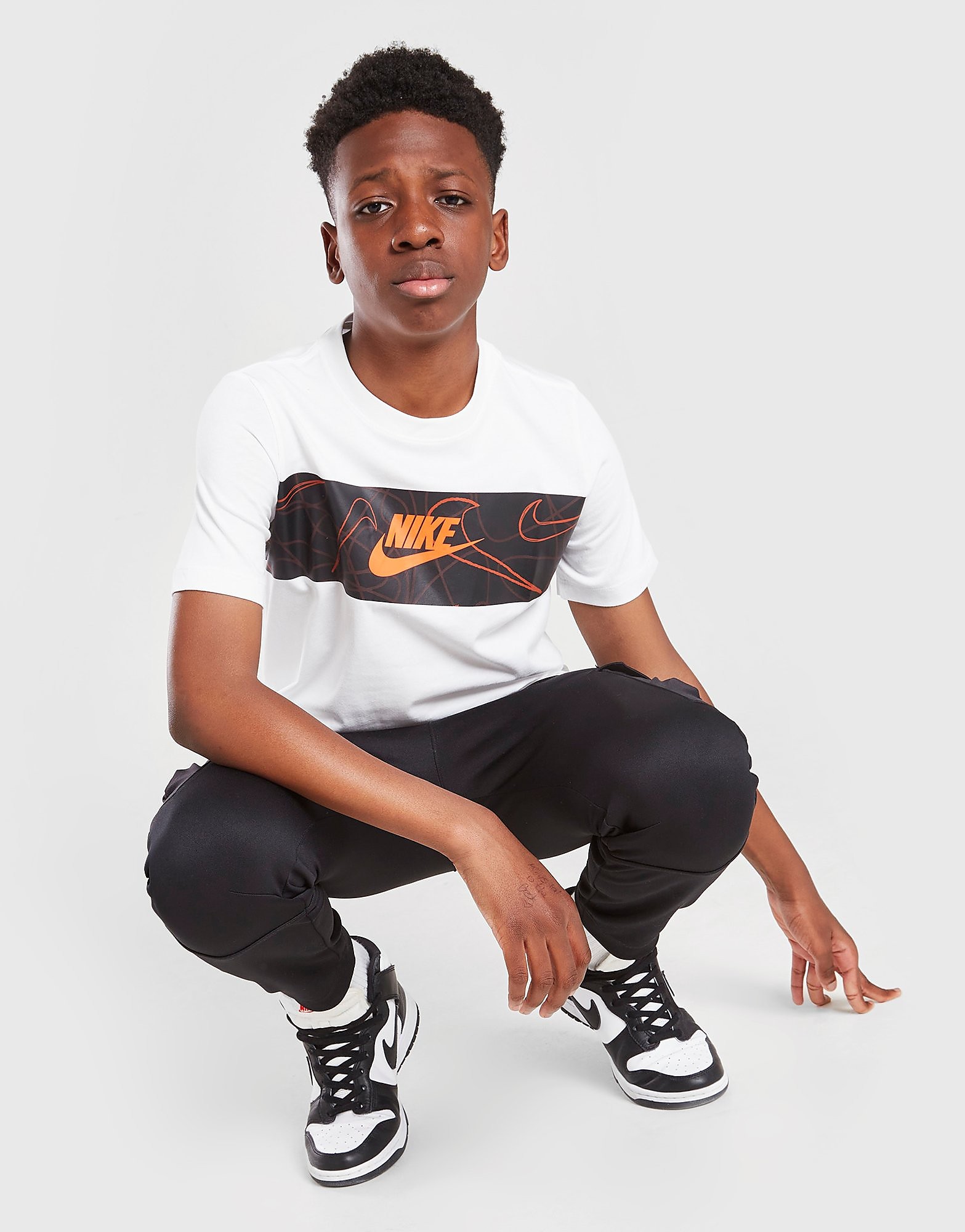 

Nike Futura Panel T-Shirt Junior - White - Kids, White