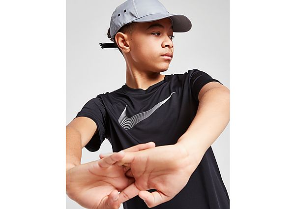 Nike Dri-FIT Short Sleeve T-Shirt Junior - Black - Kids, Black