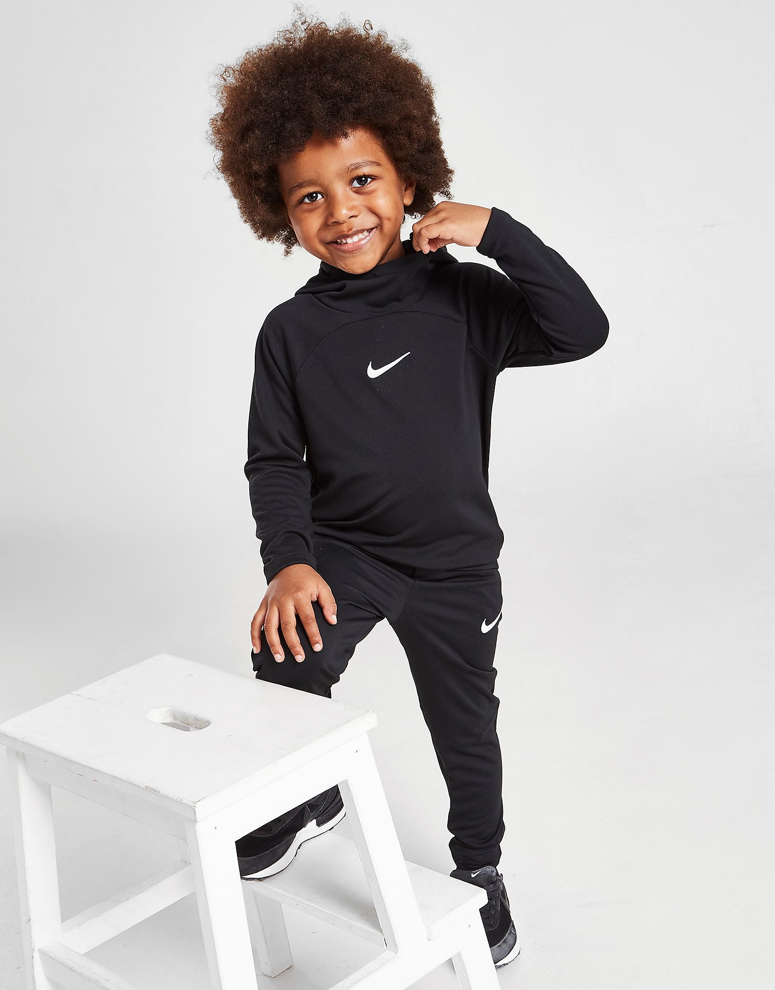 

Nike Academy Overhead Hoodie Children - Black/Black/White/GRY/BLK - Kids, Black/Black/White/GRY/BLK