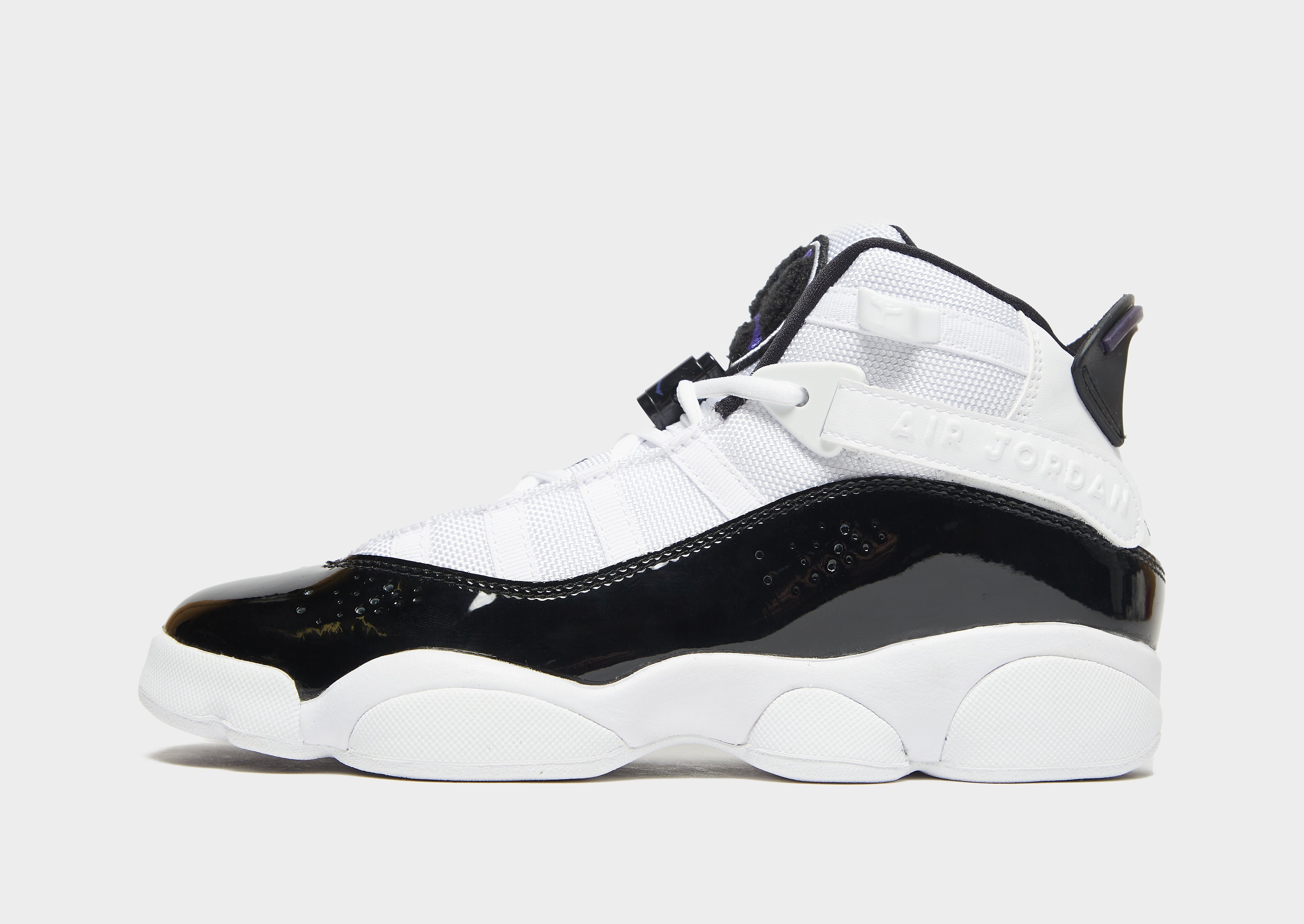 

Jordan AJ 6 Rings Junior - White/Dark Concord/Clear/Black - Kids, White/Dark Concord/Clear/Black