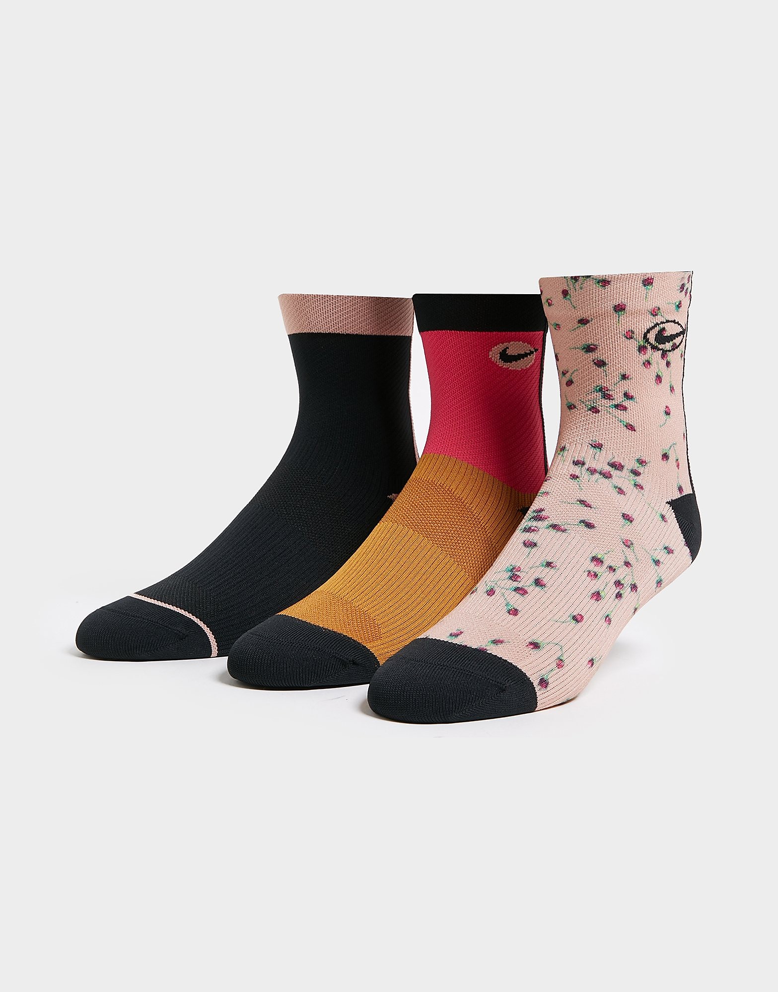 Nike Everyday Plus Lightweight Ankle Socks - Pink - Womens, Pink