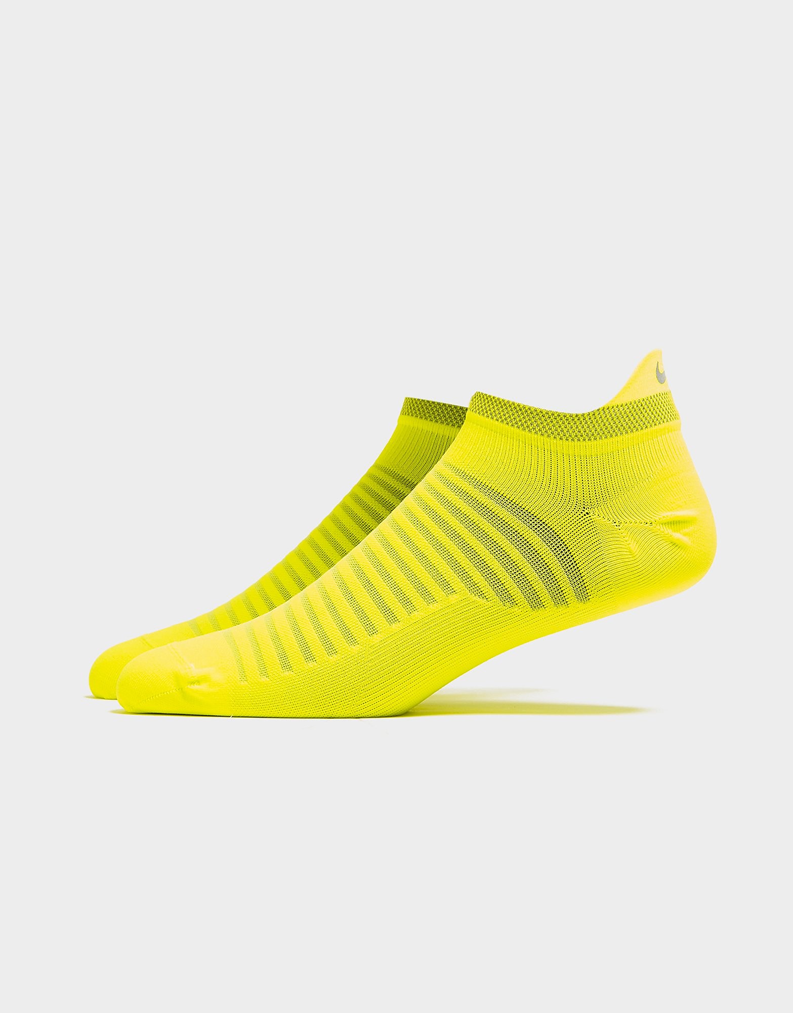 

Nike Running Spark No-Show Socks - Yellow - Mens, Yellow