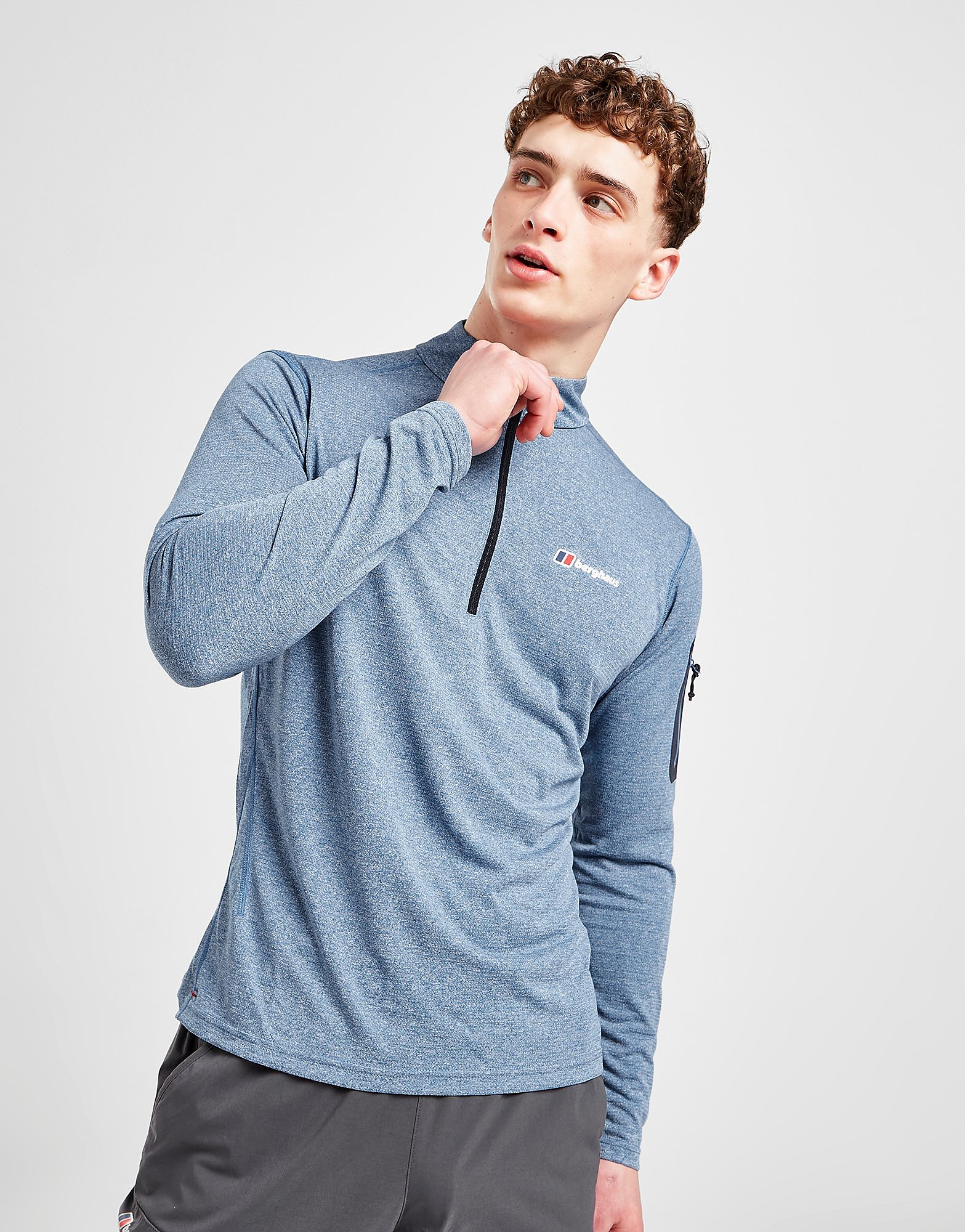 

Berghaus Explorer Long Sleeve Top - Blue - Mens, Blue