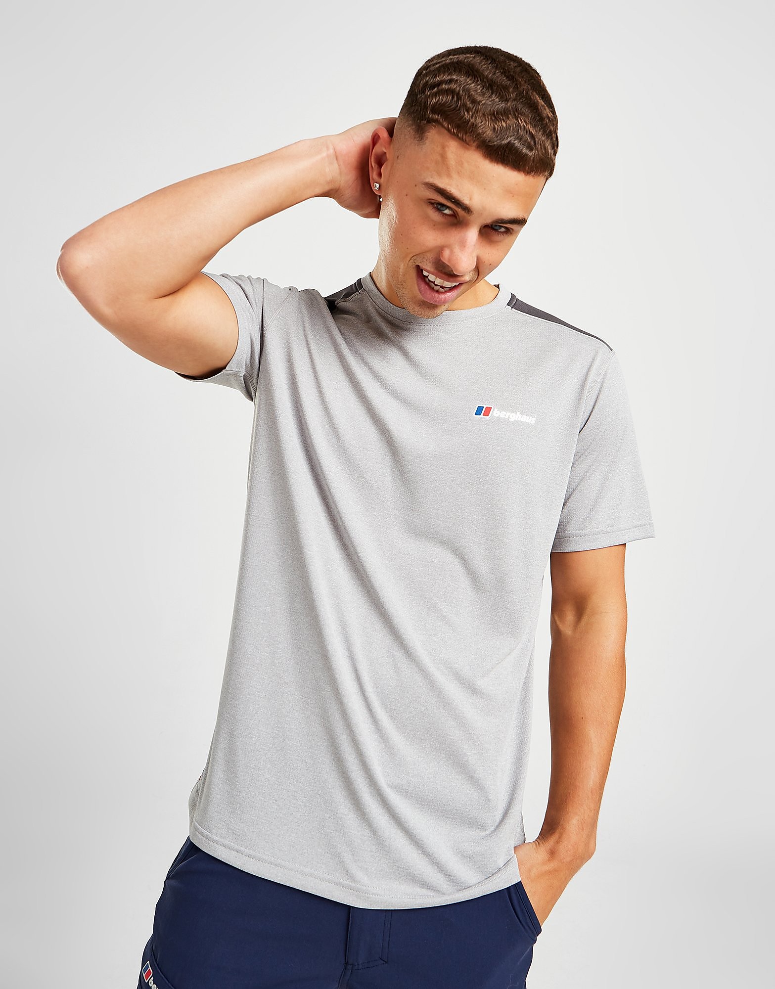 Berghaus Explorer T-Shirt - Only at JD - Grey - Mens, Grey