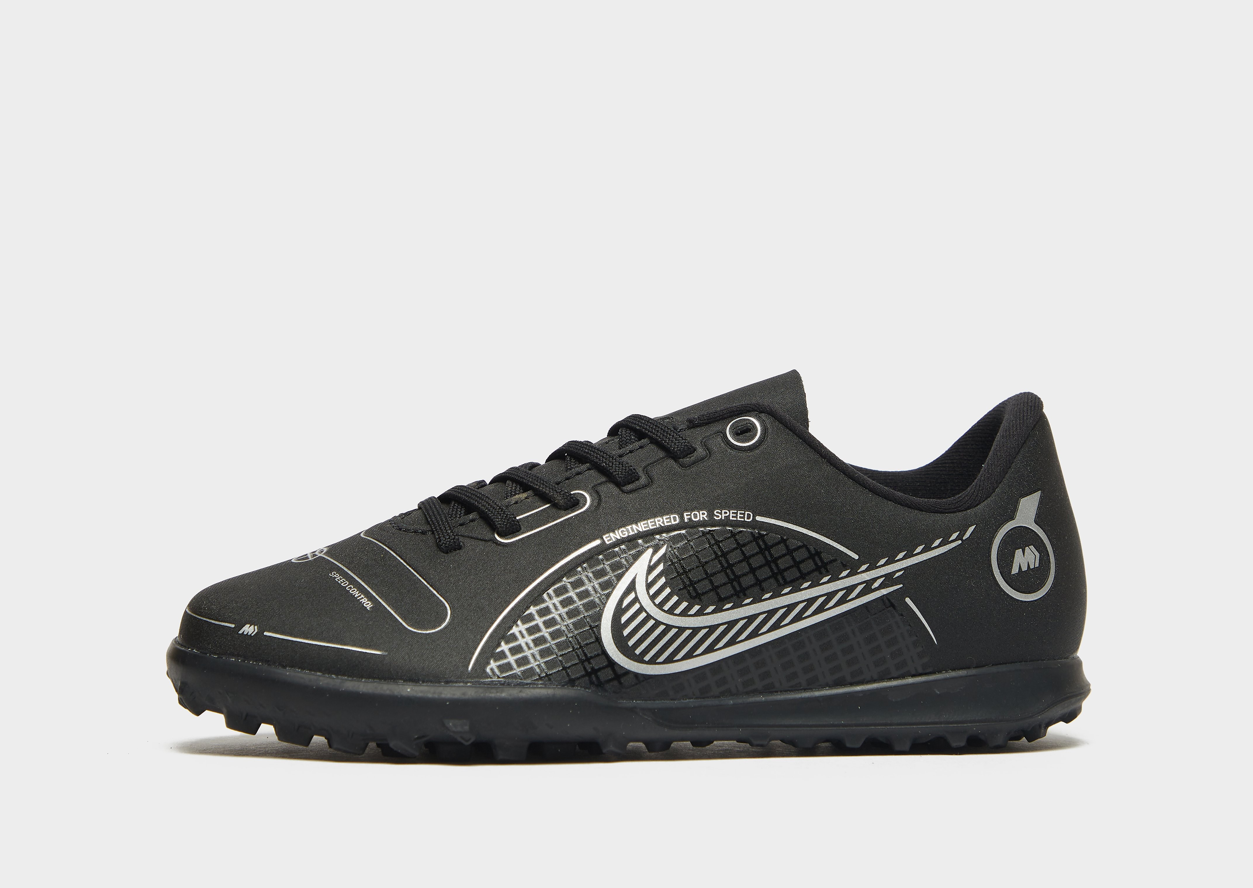 

Nike Mercurial Vapor 14 Club TF Children - Black/Medium Ash/Metallic Silver - Kids, Black/Medium Ash/Metallic Silver