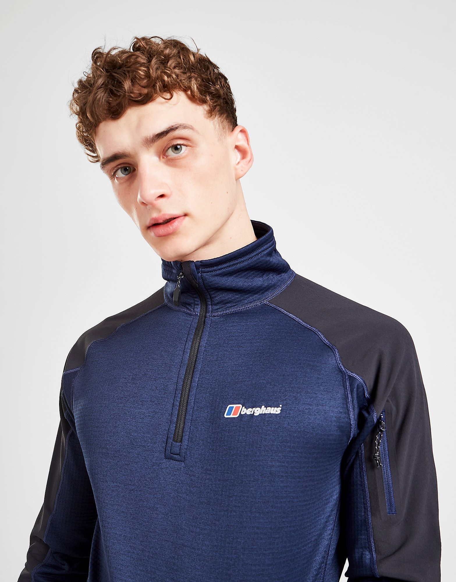 

Berghaus Spitzer 1/4 Zip Top - Only at JD - Navy - Mens, Navy