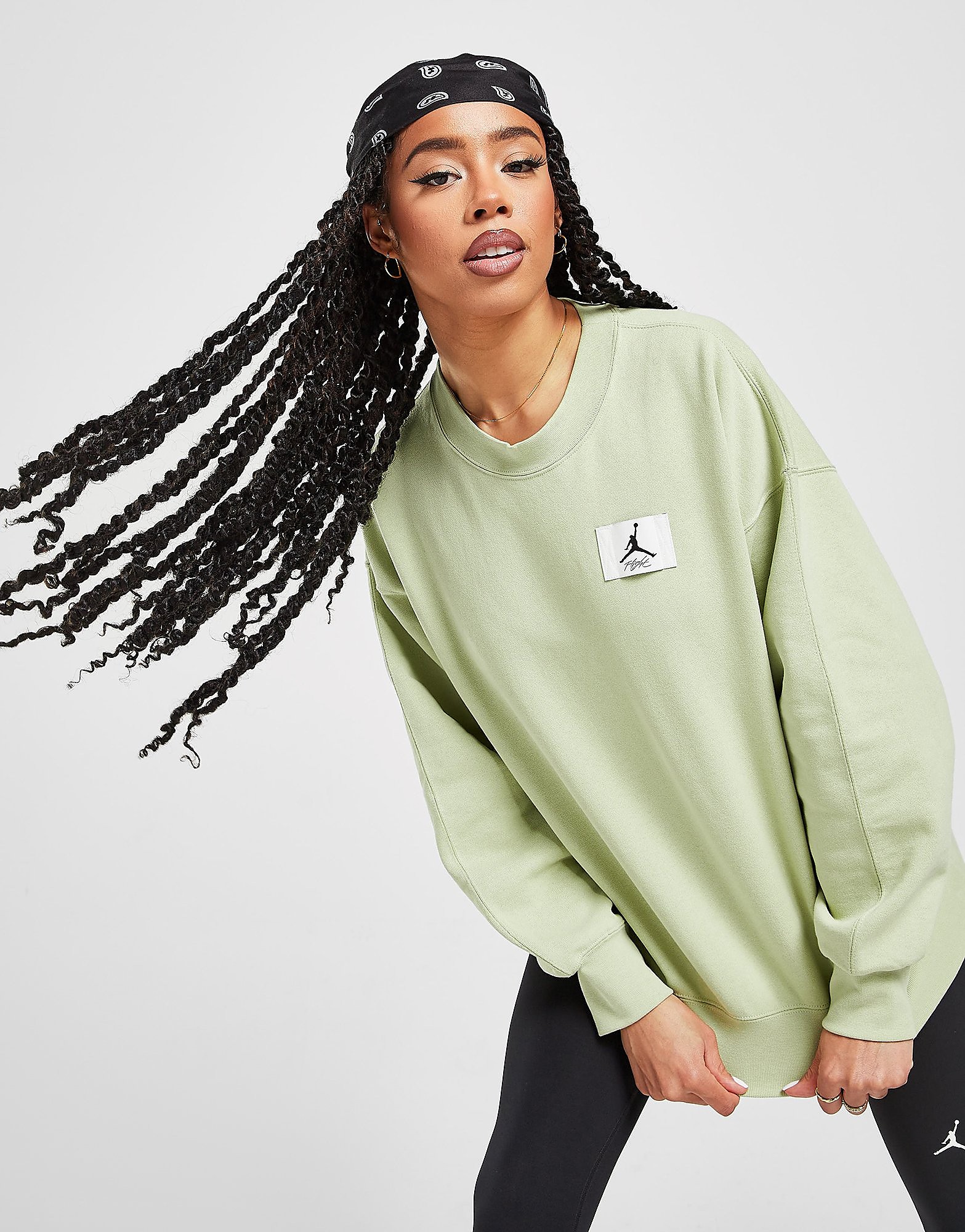 

Jordan Essential Fleece Crew Sweatshirt Women's - Green, Green