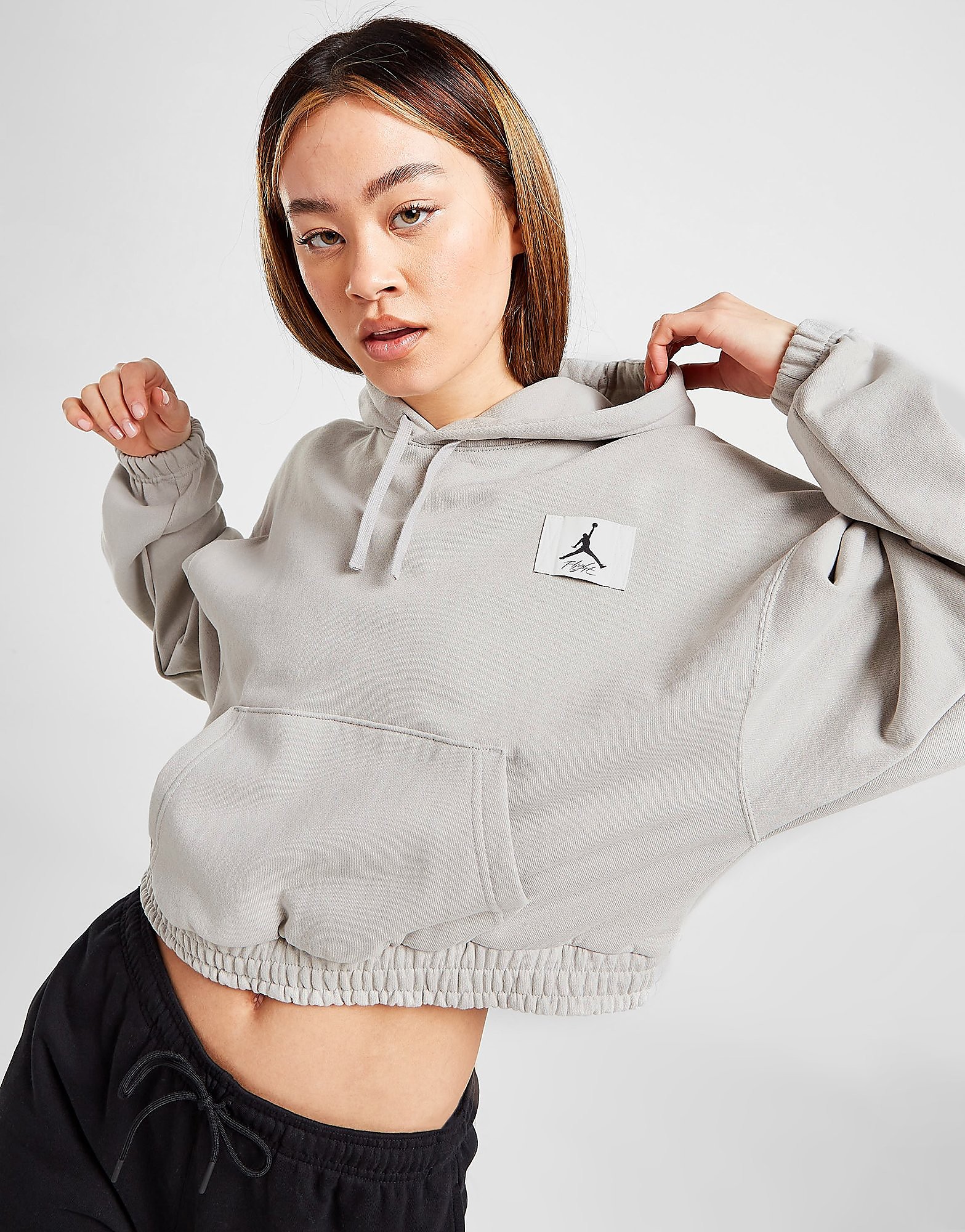 

Jordan Flight Essential Hoodie - Grey - Womens, Grey