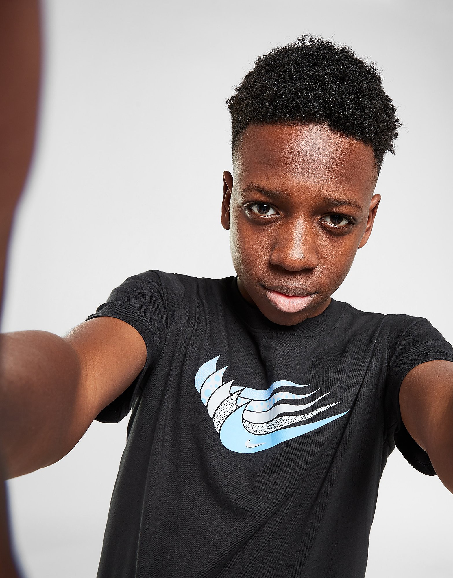 

Nike Multi-Swoosh T-Shirt Junior - Black - Kids, Black