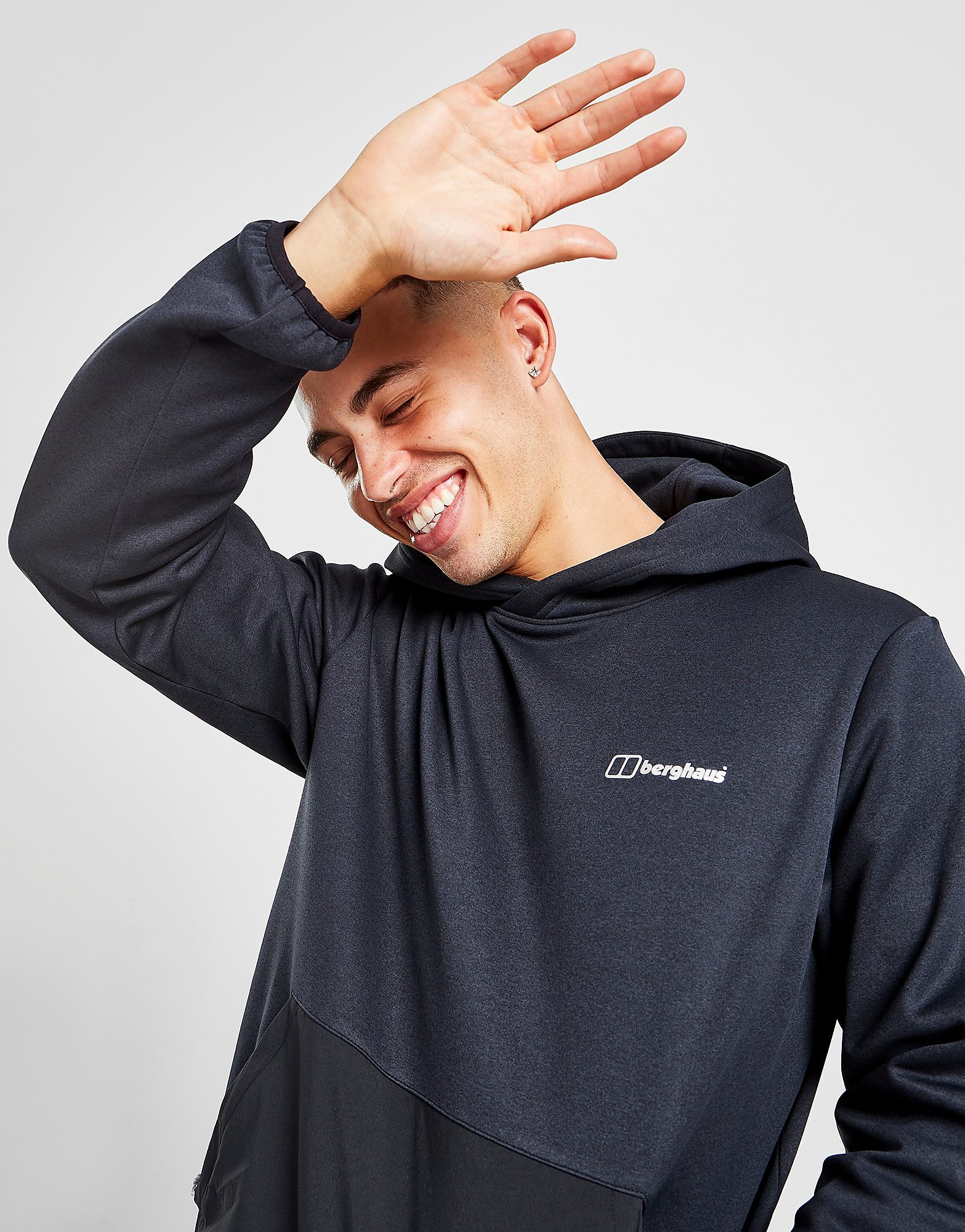 

Berghaus Cullian Overhead Hoodie - Black - Mens, Black